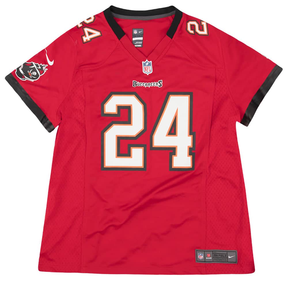 2013 Tampa Bay Buccaneers Revis #24 Nike Game Jersey (Home) Womens (XXL)