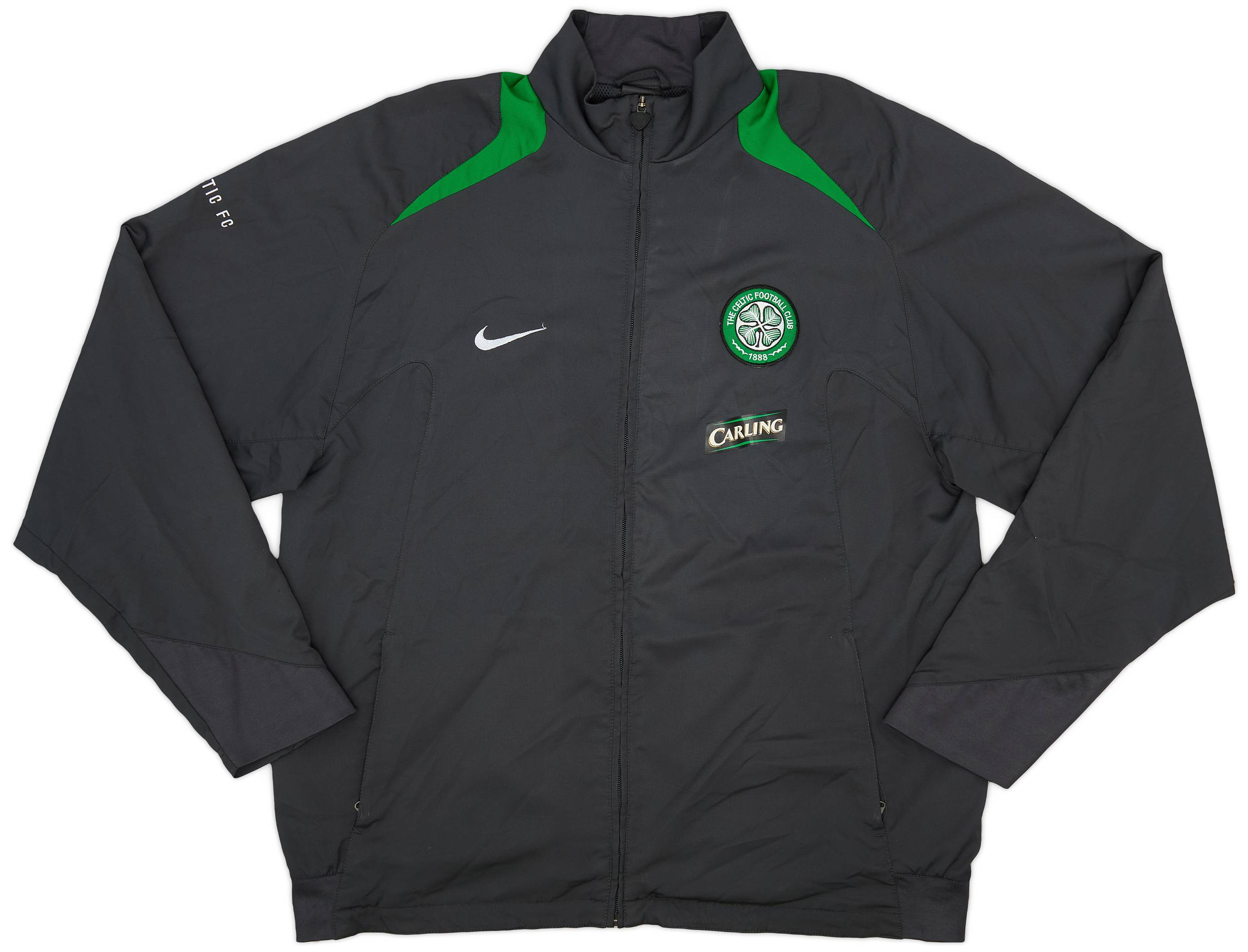 2005-06 Celtic Nike Track Jacket - 9/10 - (XL)