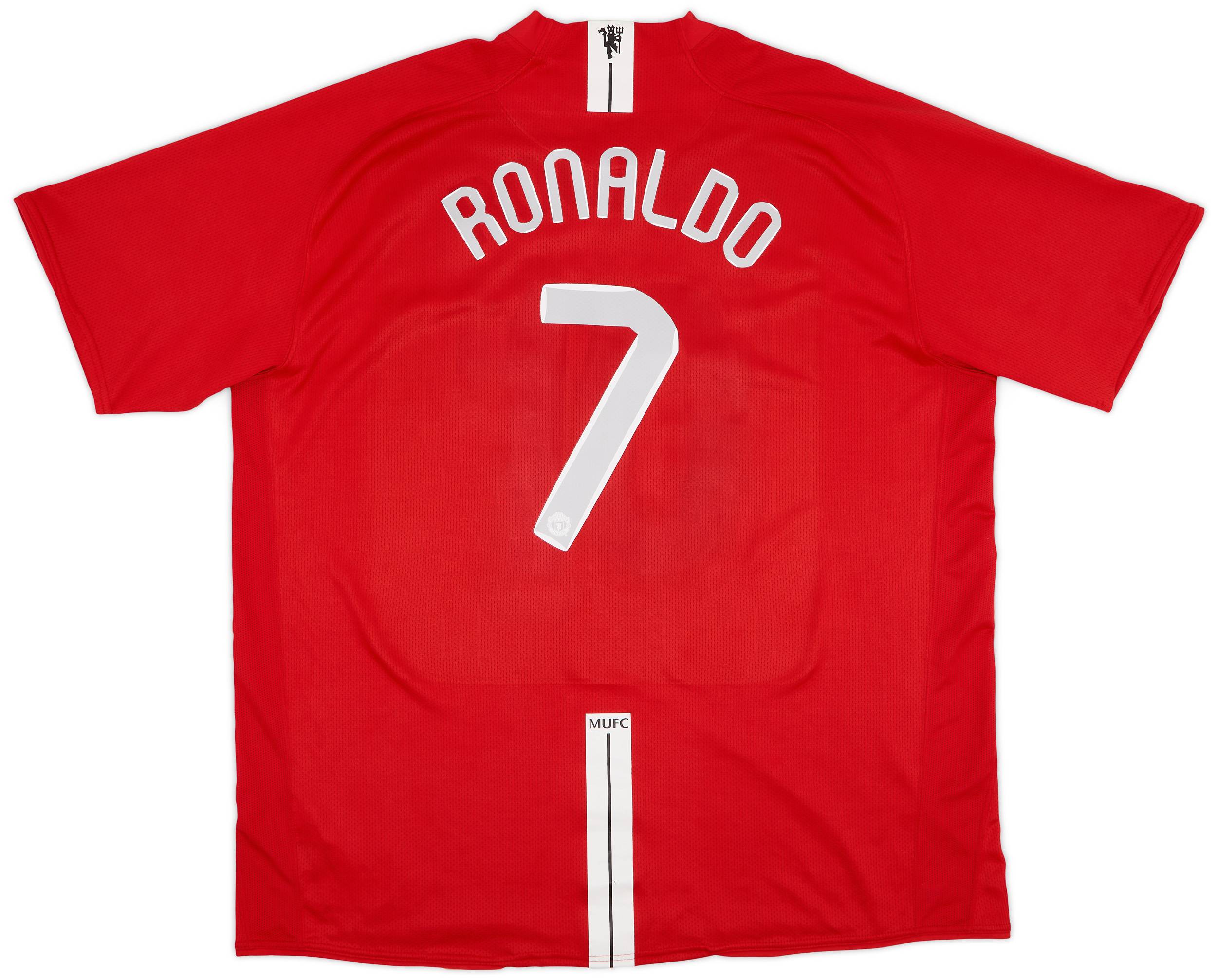 新着入荷の通販 Manchester 2007-09 United (3XL) - 8/10 - #7 Ronaldo Shirt Home ウェア