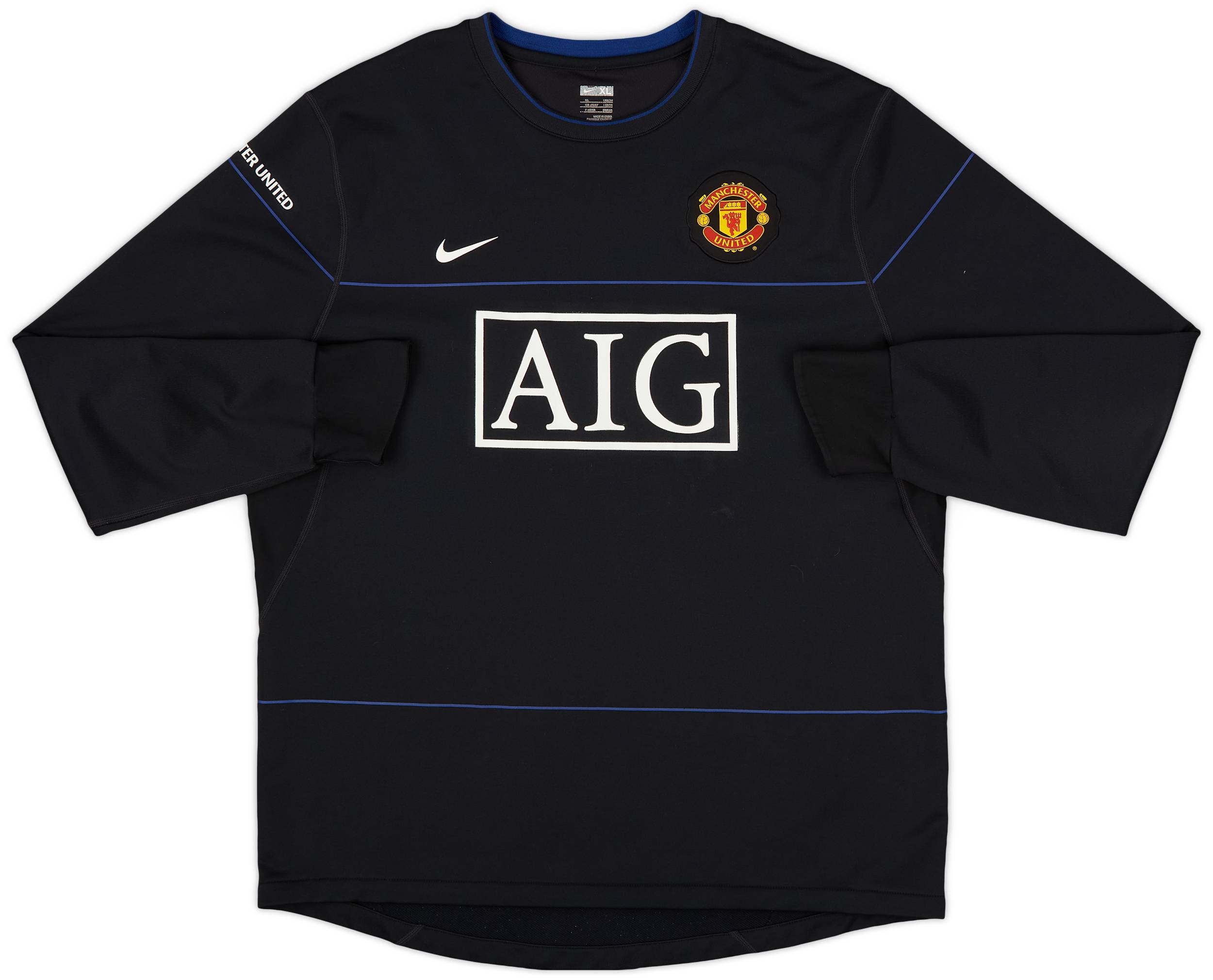 2008-09 Manchester United Nike Sweat Top - 8/10 - (XL) 2008-09 Manchester United Nike Sweat Top - 8/10 - (XL)