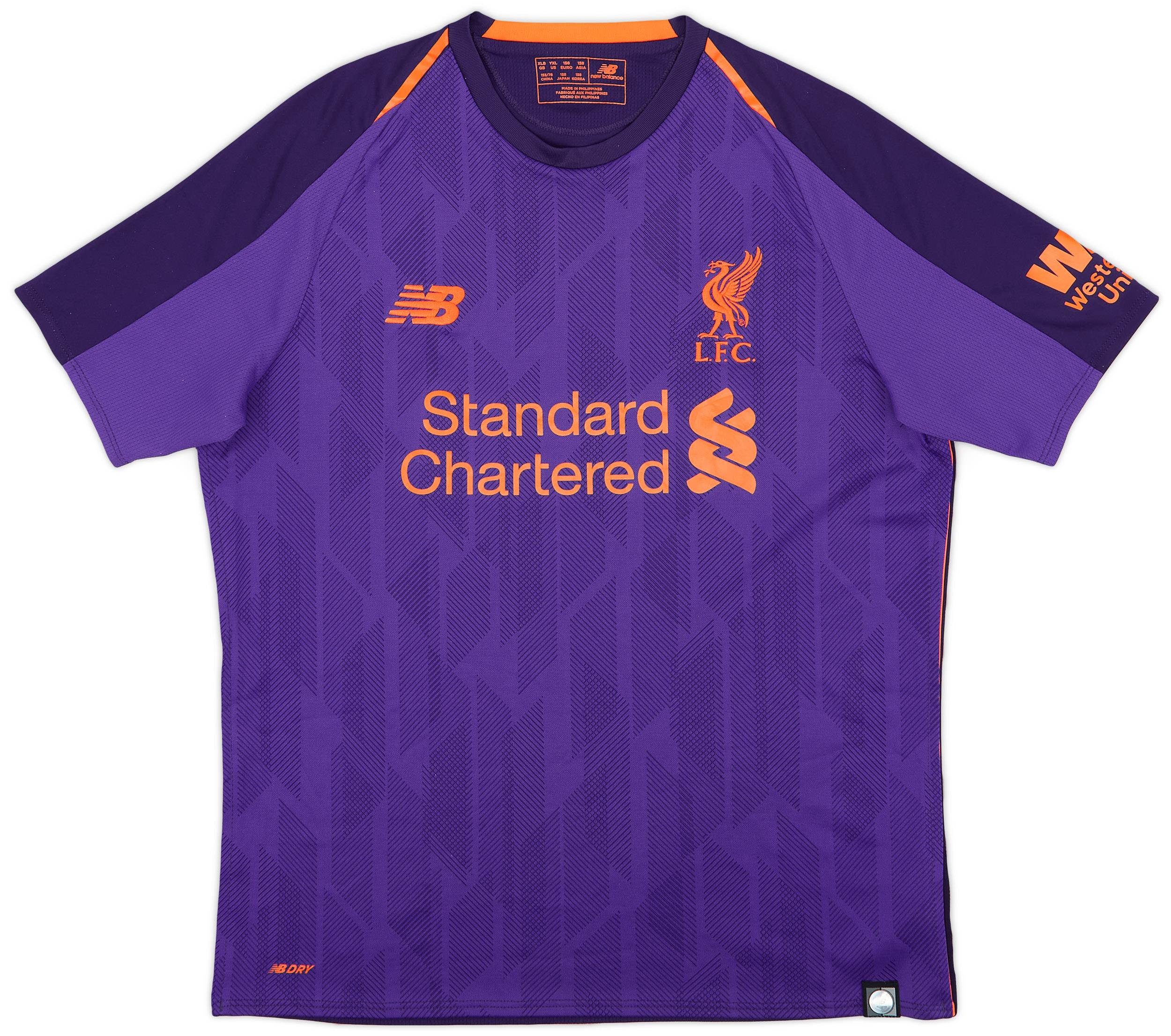 2018-19 Liverpool Away Shirt - 9/10 - (XL.Boys)