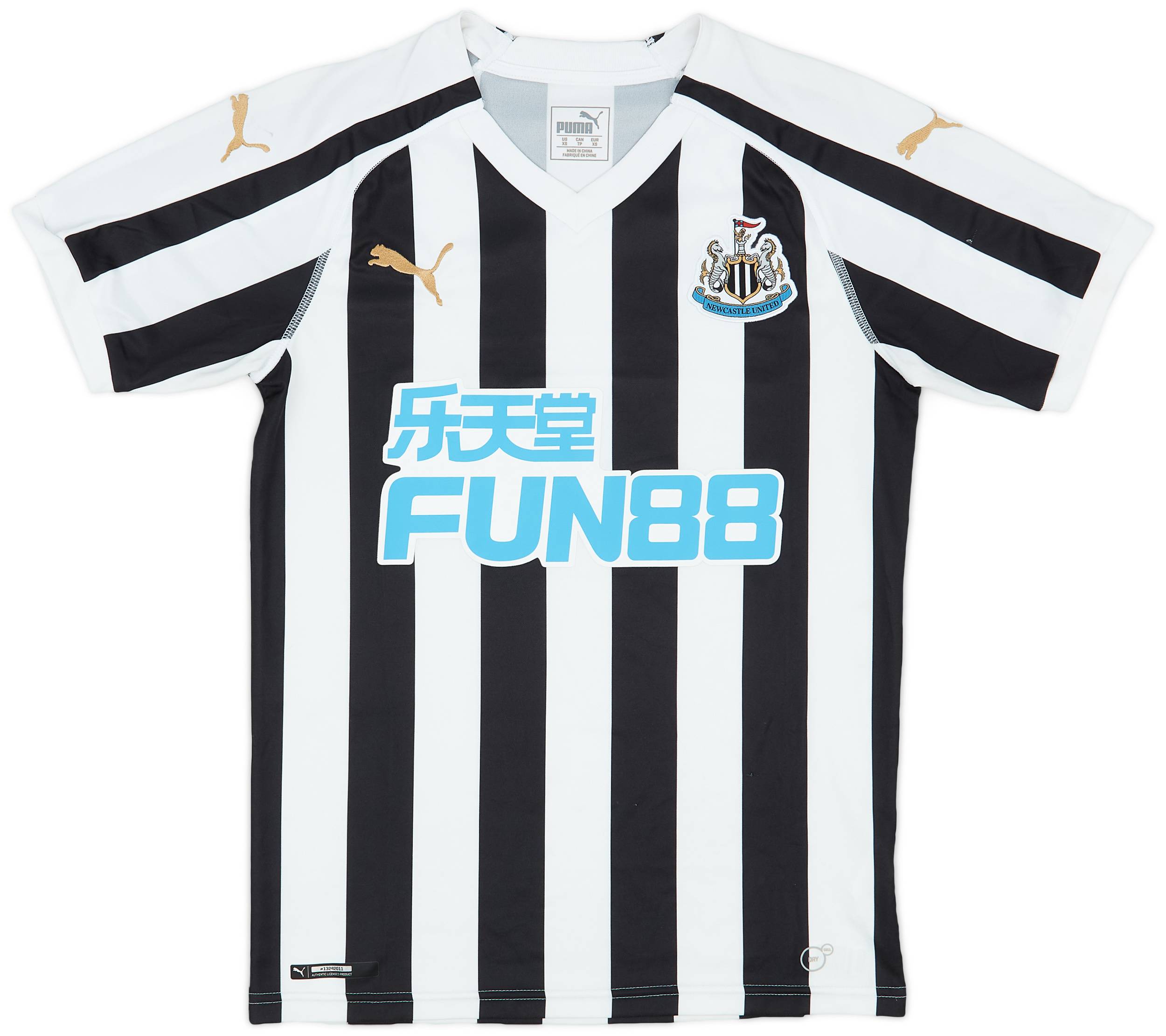 2018-19 Newcastle Home Shirt - 8/10 - (XS)