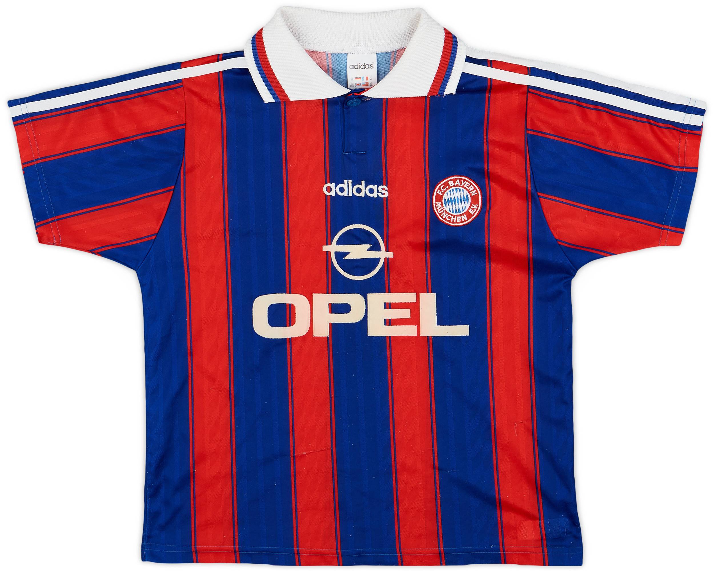 1995-97 Bayern Munich Home Shirt - 7/10 - (XL.Boys)