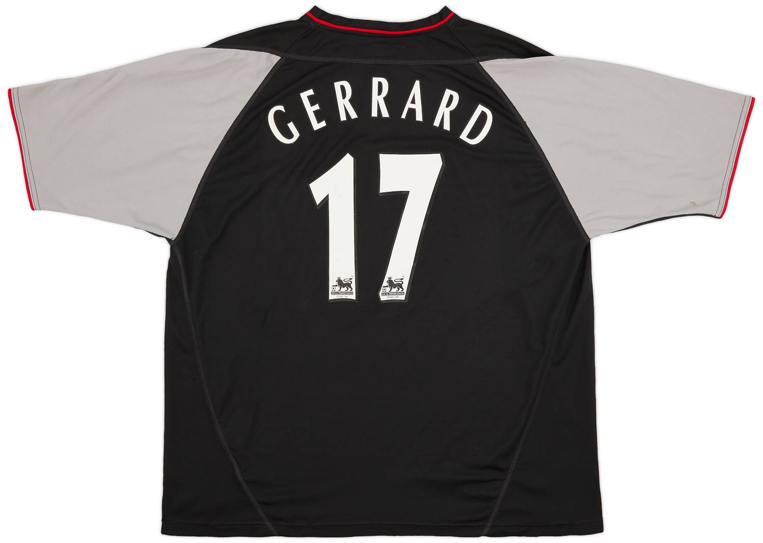 2002-04 Liverpool Away Shirt Gerrard #17 - 7/10 - (XXL)