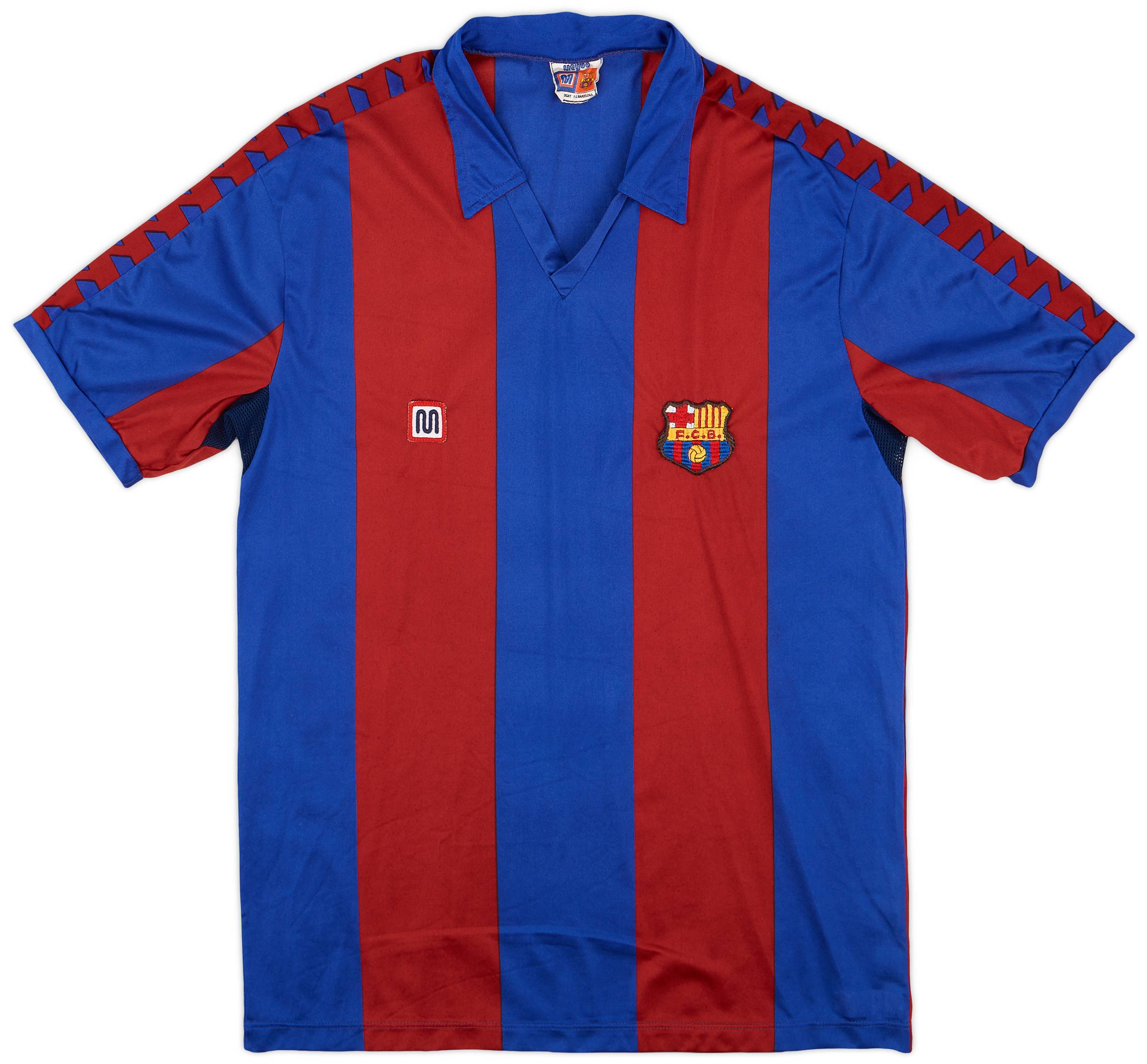 1984-89 Barcelona Home Shirt - 7/10 - (L)