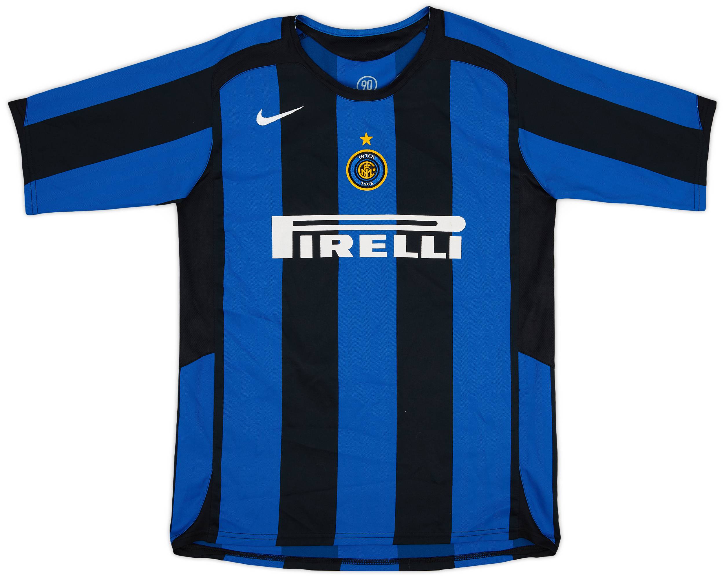 100%正規品 Inter 2005-06 Milan (XL.Boys) - 9/10 - Shirt Home トップス