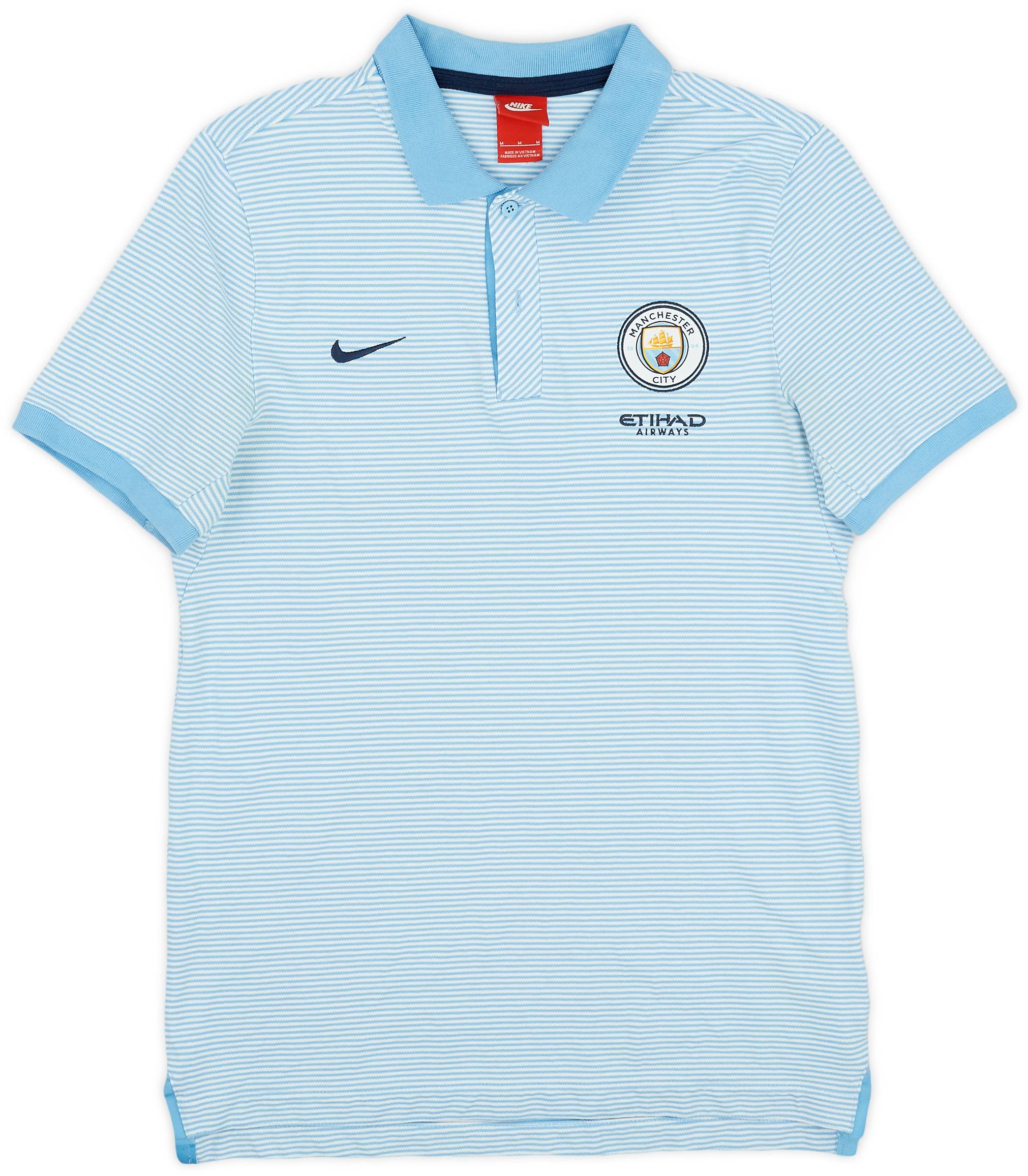 2016-17 Manchester City Nike Polo Shirt - 10/10 - (M)