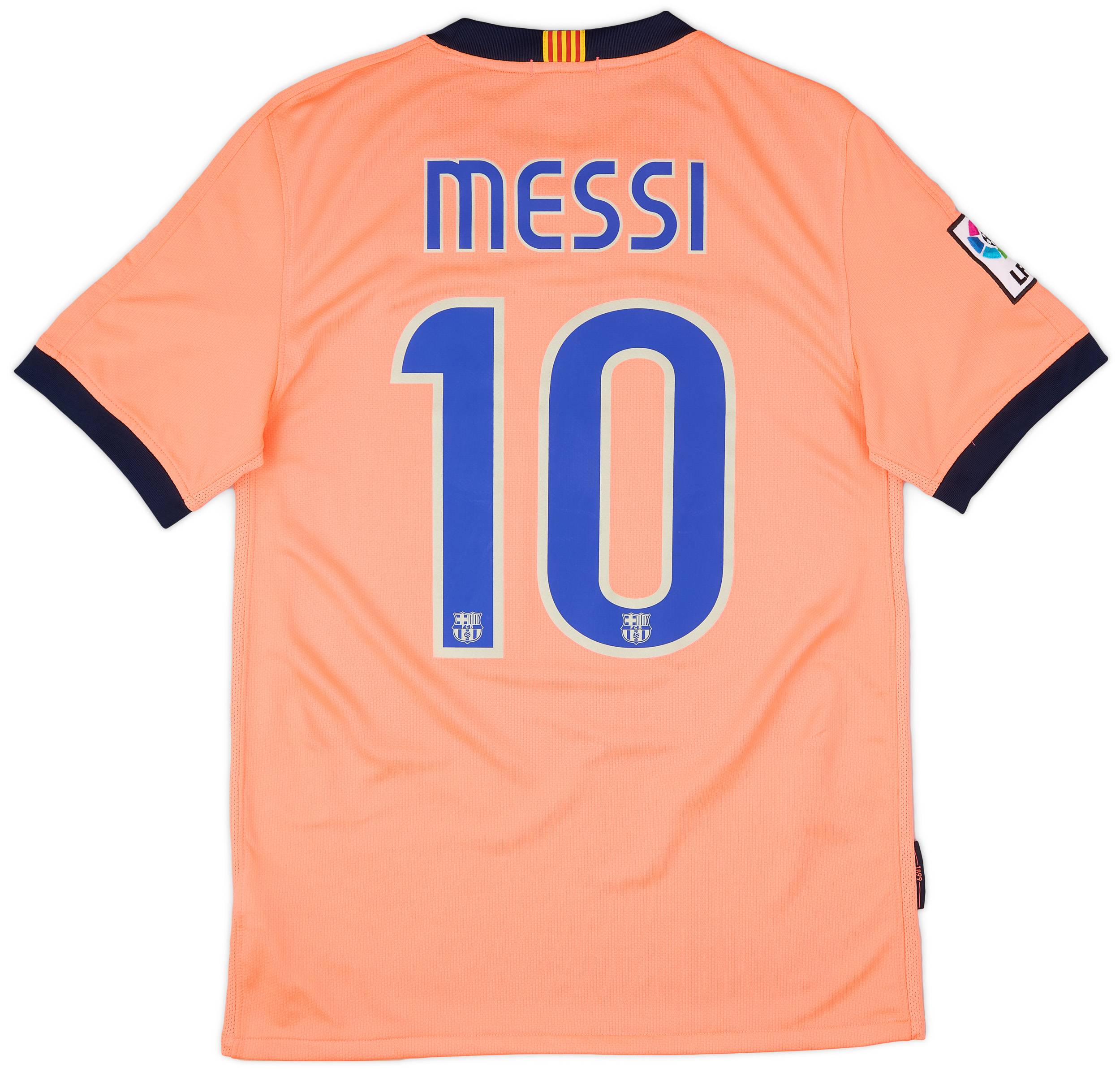 2009-10 Barcelona Away Shirt Messi #10 - 8/10 - (S)