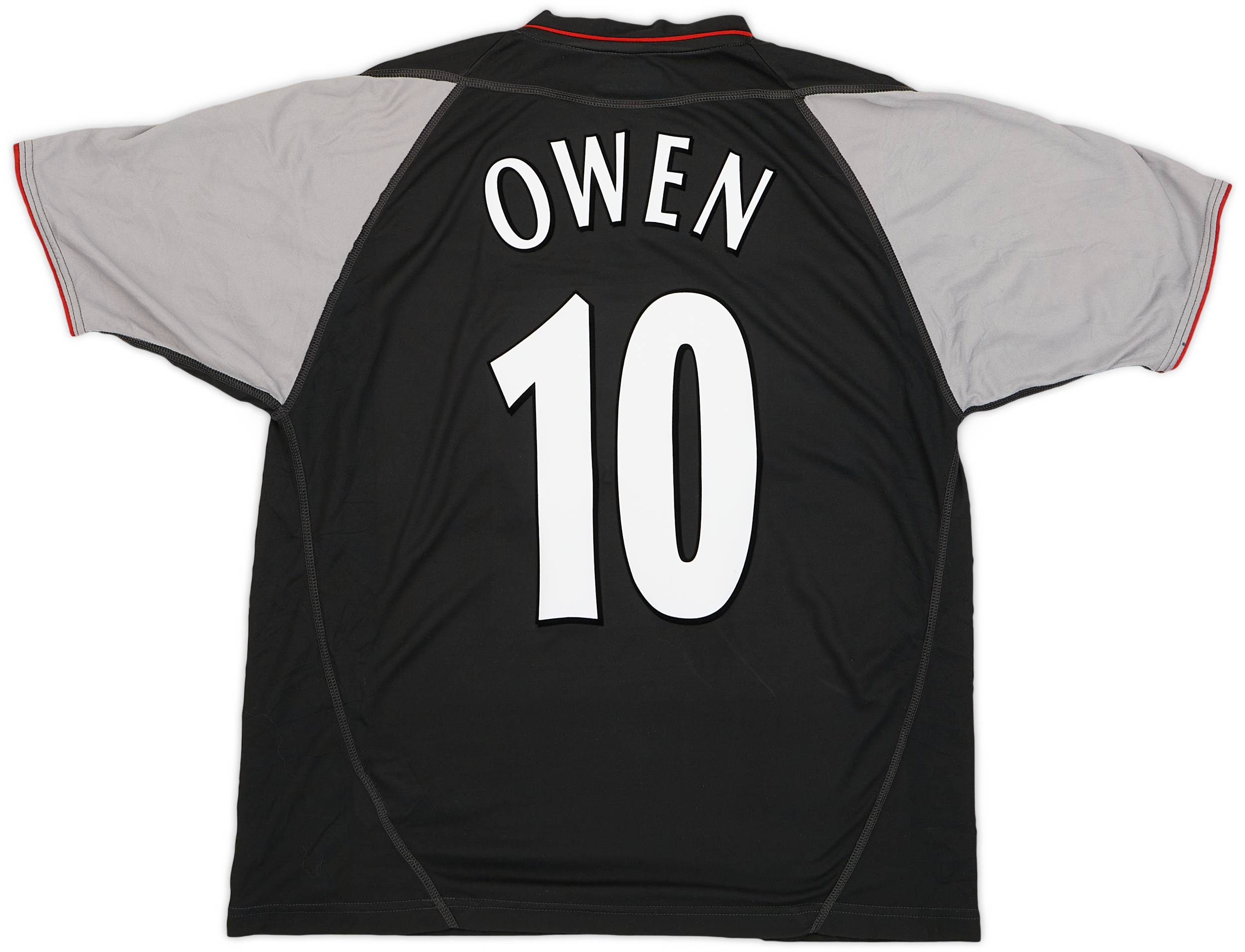 2002-04 Liverpool Away Shirt Owen #10 - 7/10 - (L)