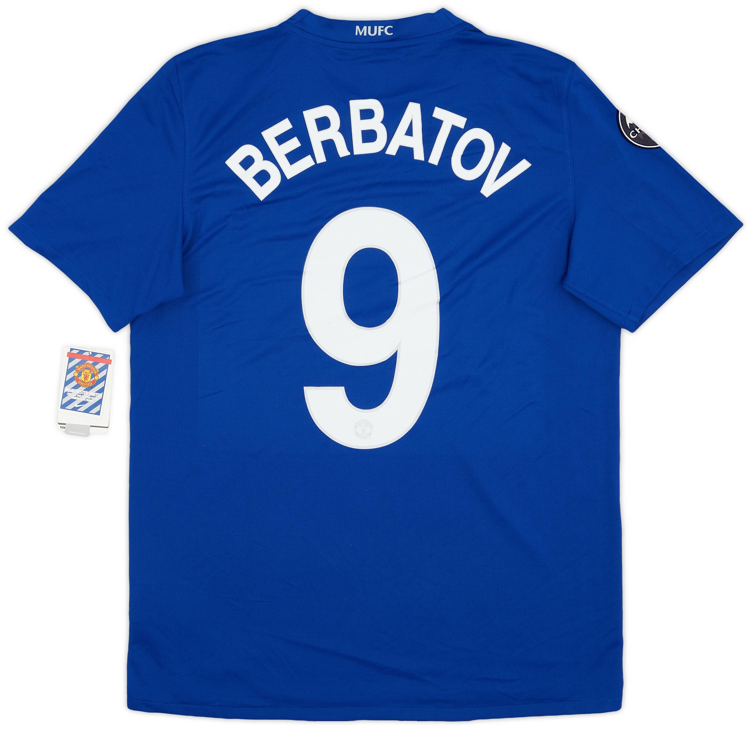 2008-09 Manchester United Third Shirt Berbatov #9 (M)