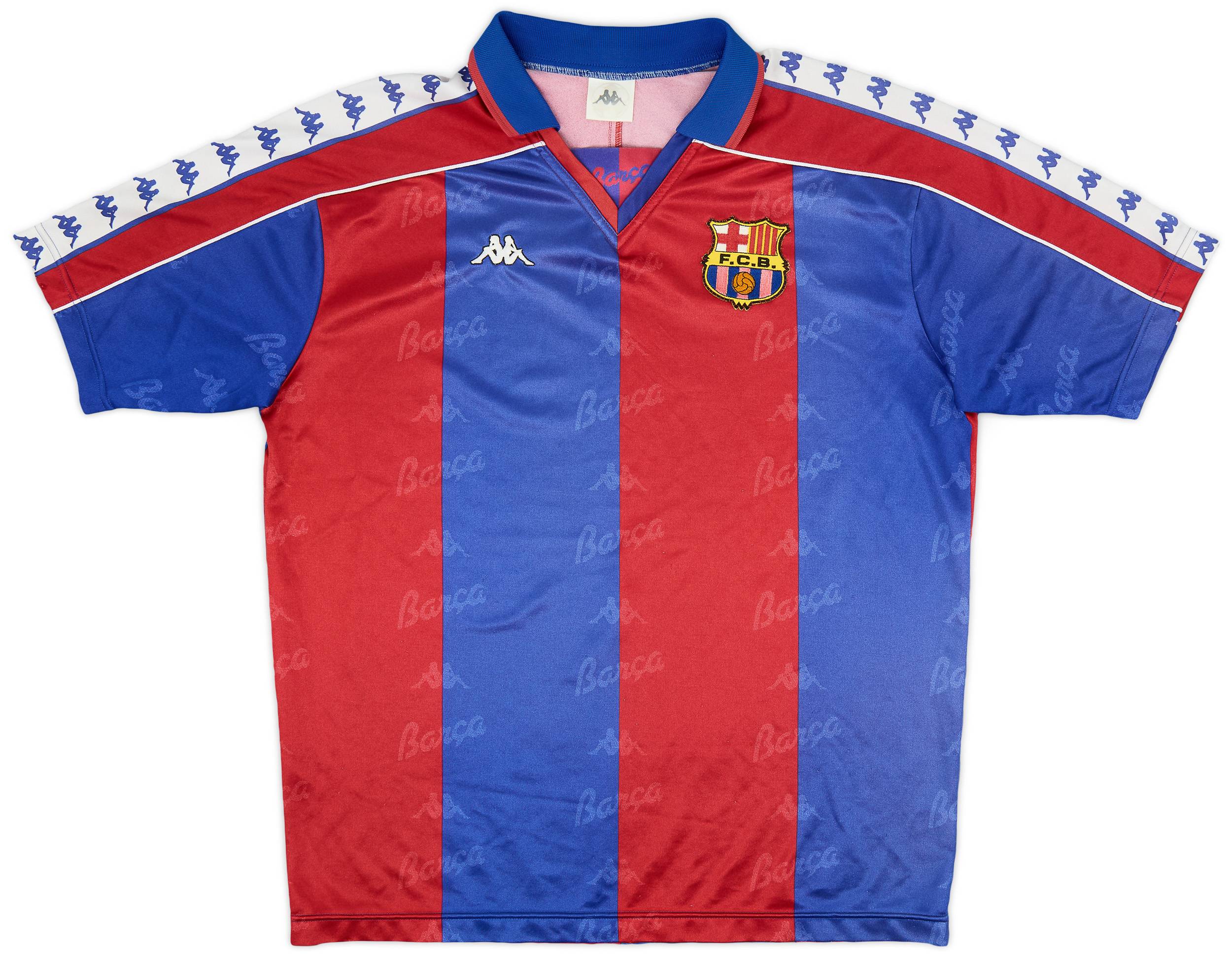1992-95 Barcelona Home Shirt - 6/10 - (L)