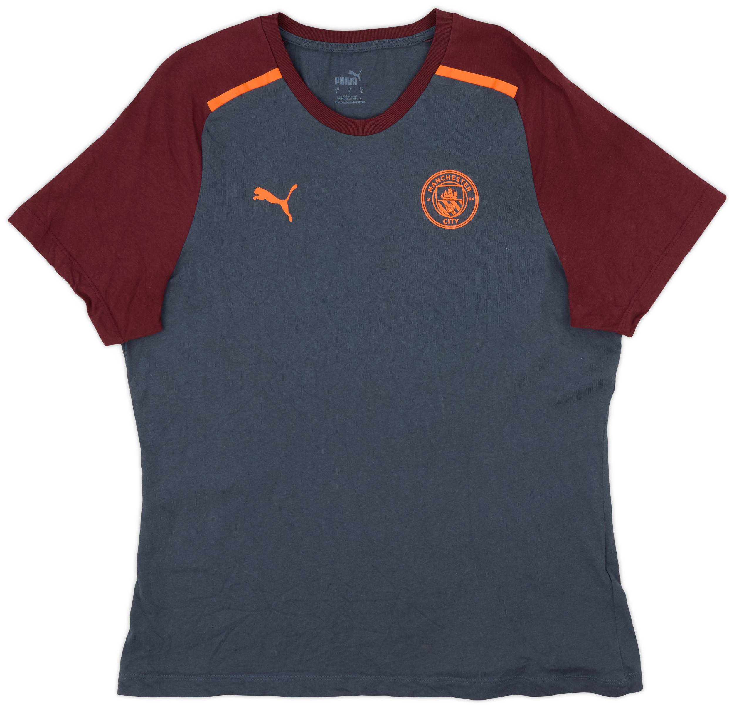 2023-24 Manchester City Puma Leisure Tee - 9/10 - (L)