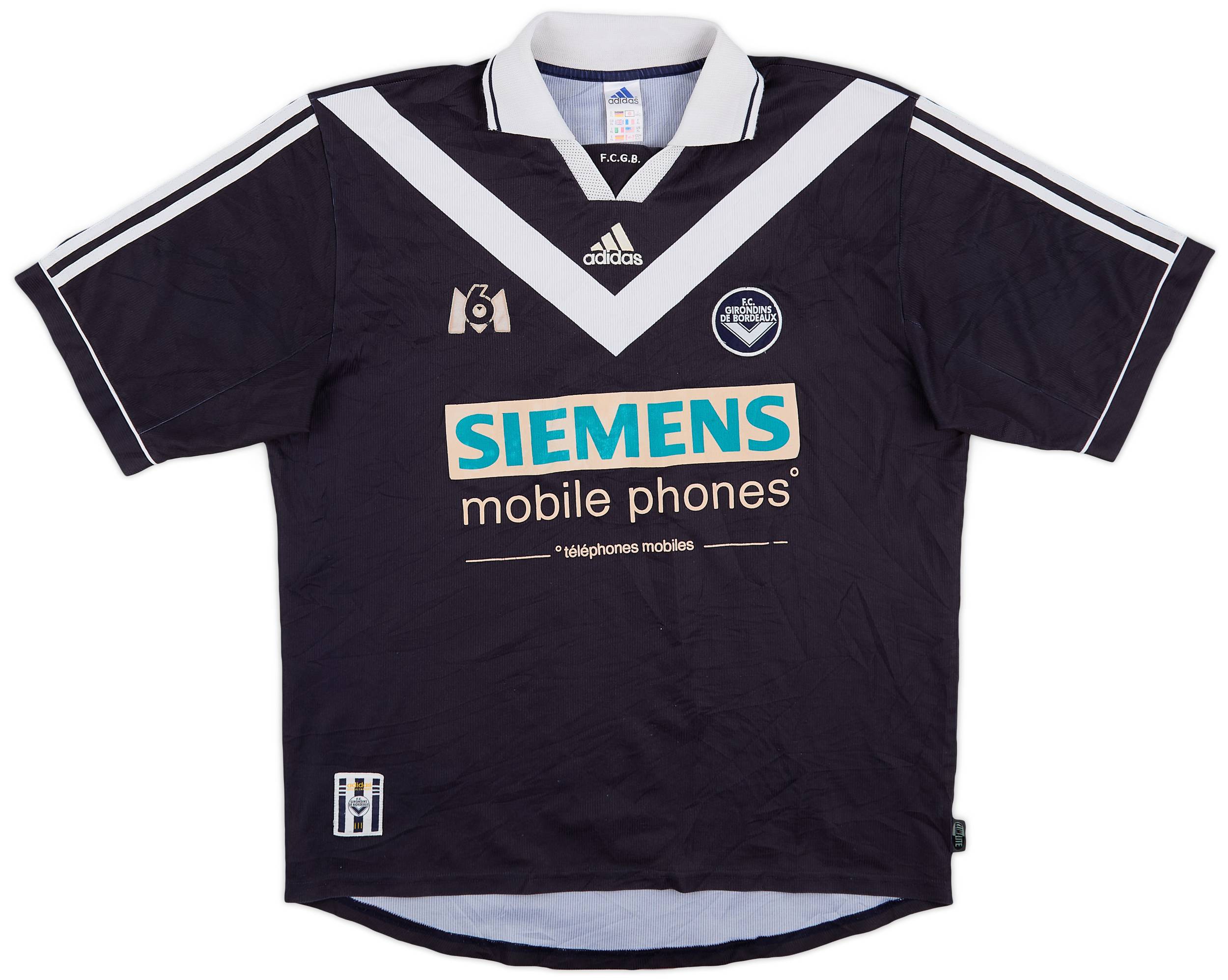 2000-01 Bordeaux Home Shirt - 5/10 - (XL)