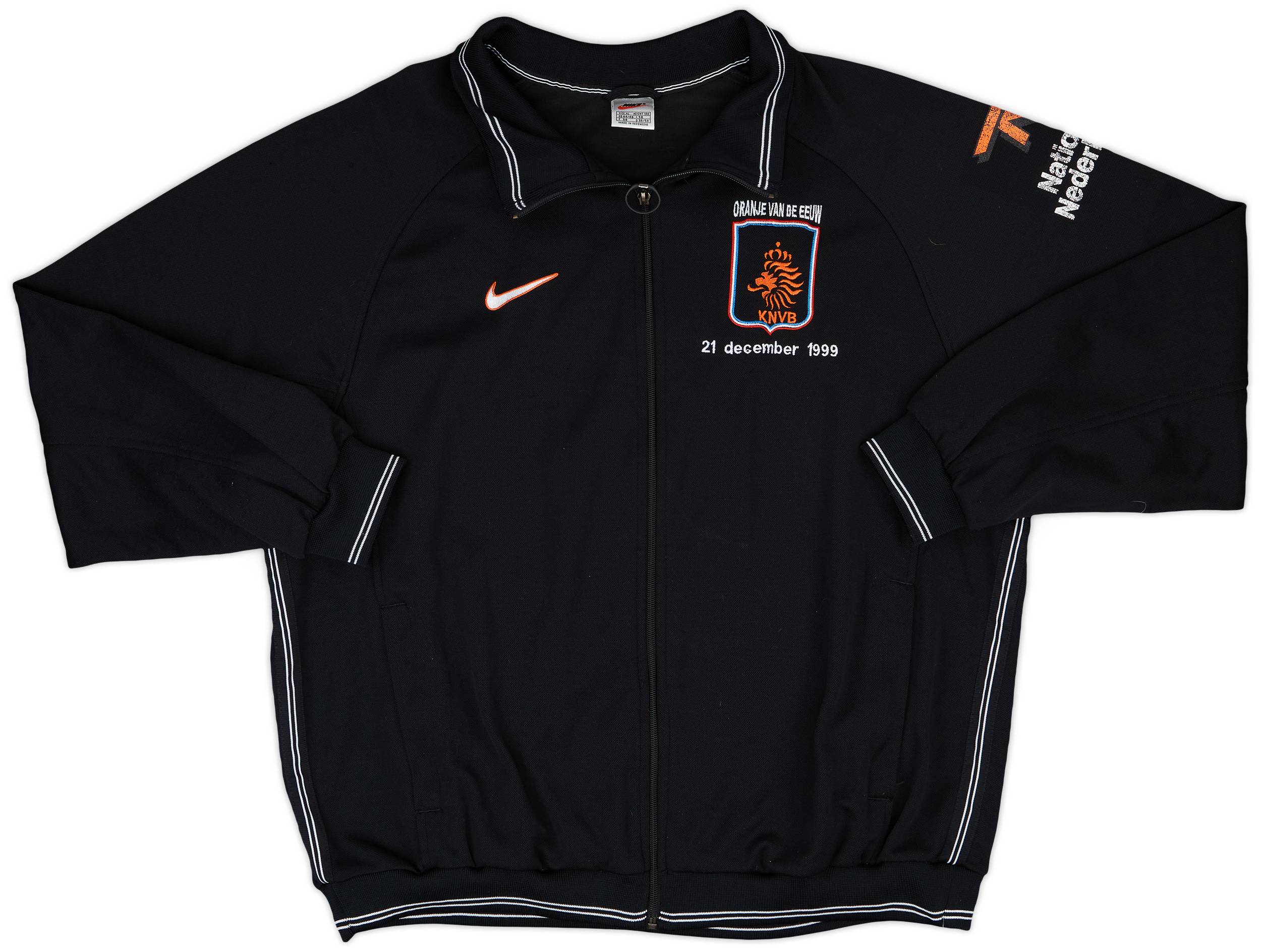 1999 Netherlands Player Issue 'Oranje van de Eeuw' Nike Track Jacket