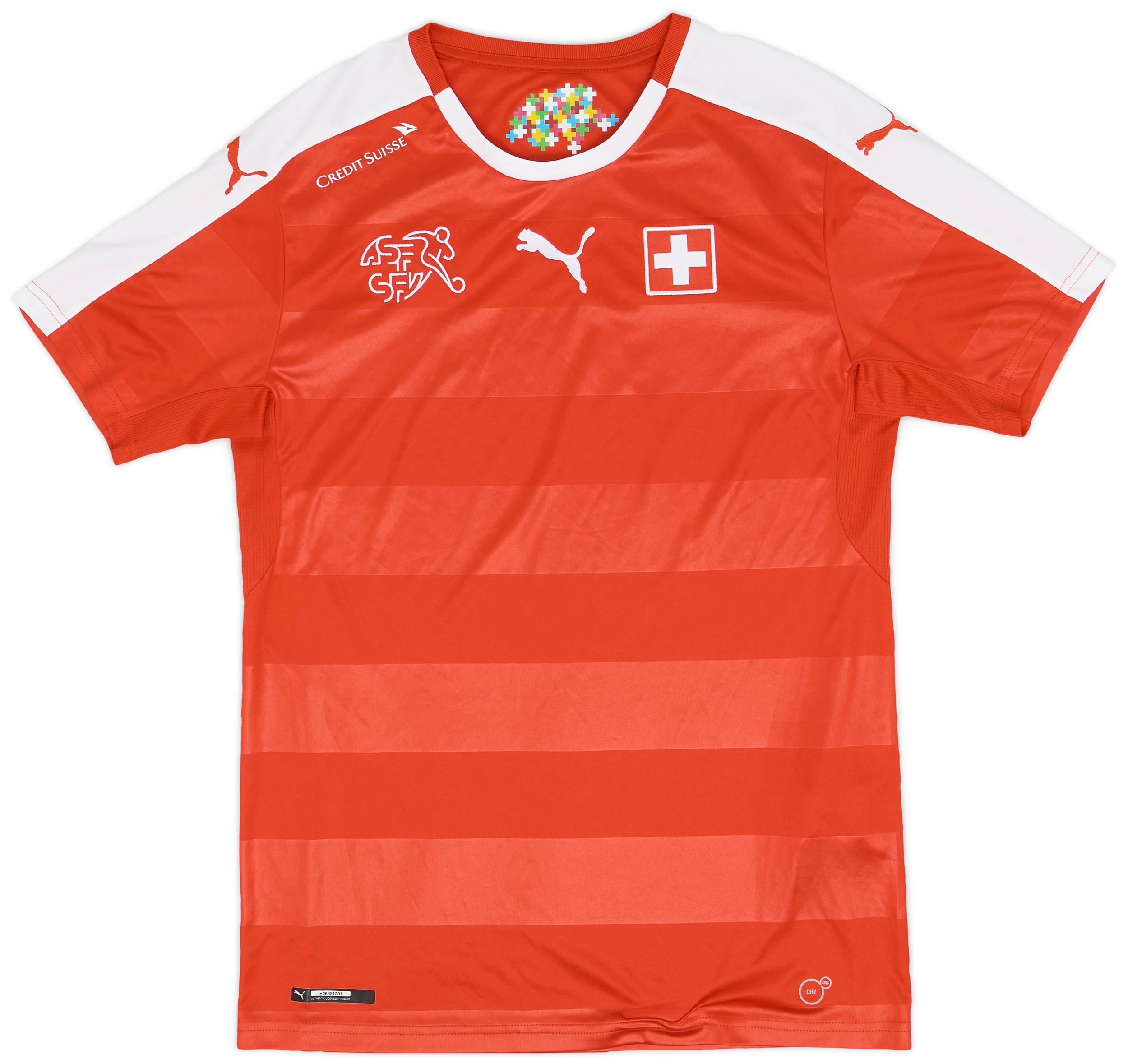 2016-17 Switzerland Home Shirt - 9/10 - (S)