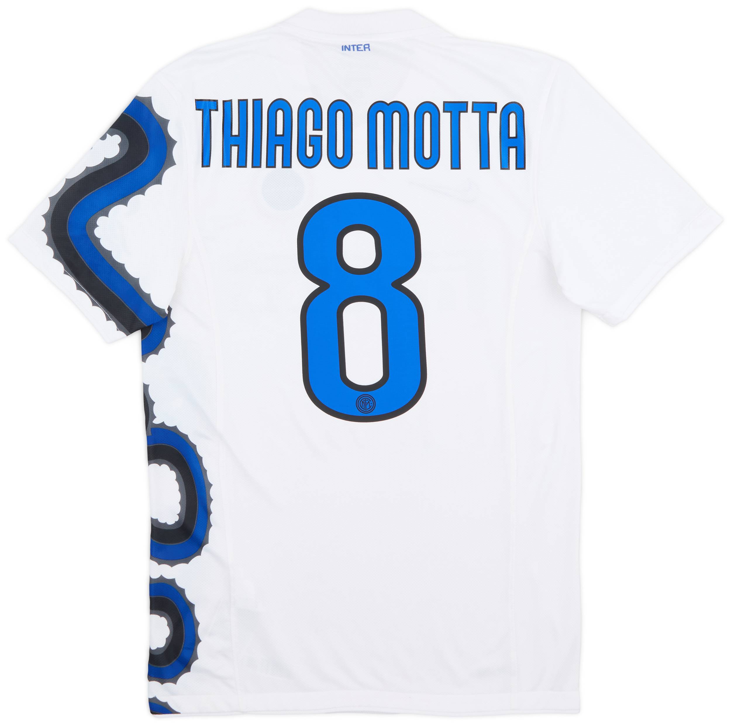 2010-11 Inter Milan Away Shirt Motta #8 - 9/10 - (S)
