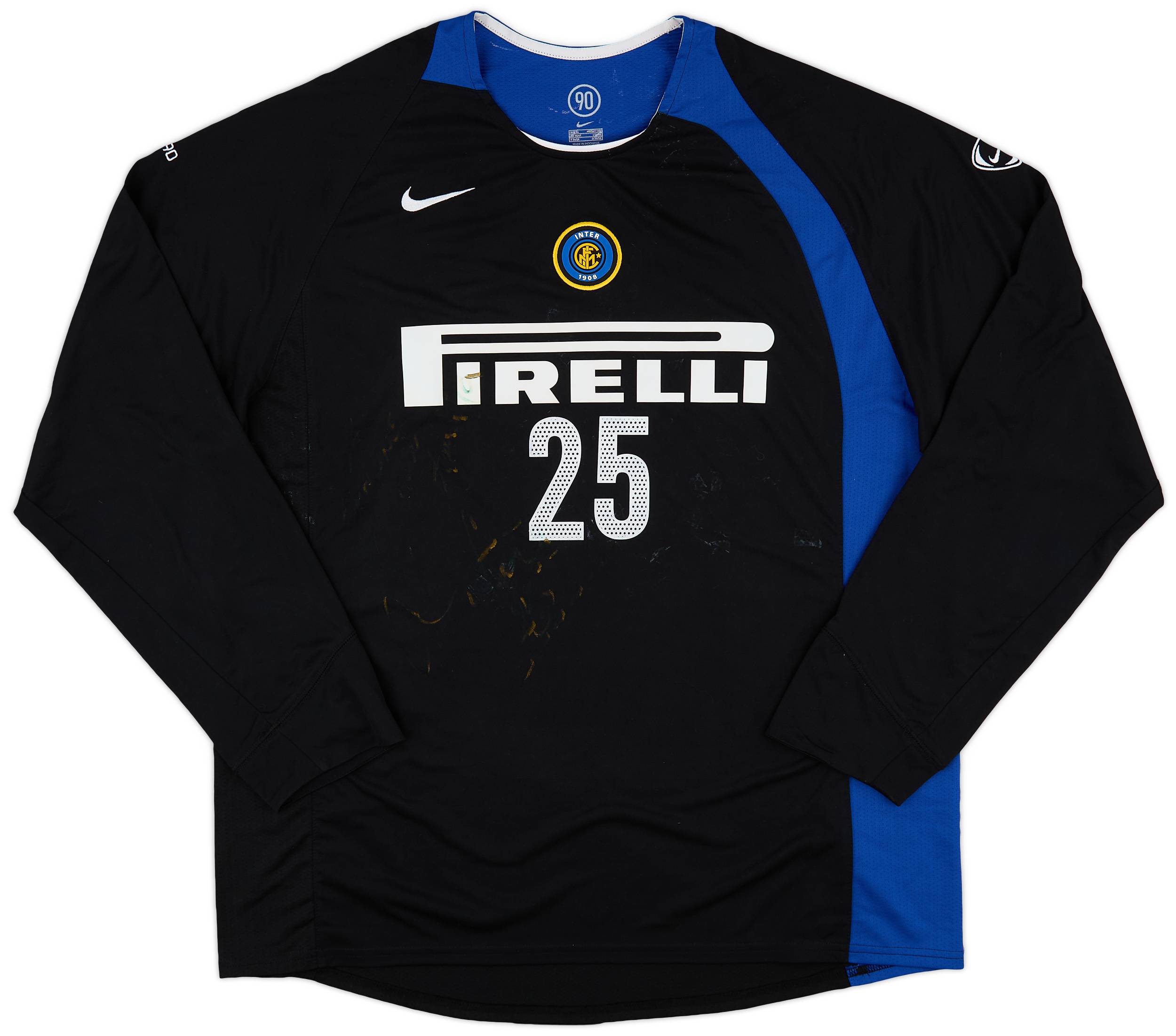 2004-05 Inter Milan Nike Player Issue Training Shirt #25 - 3