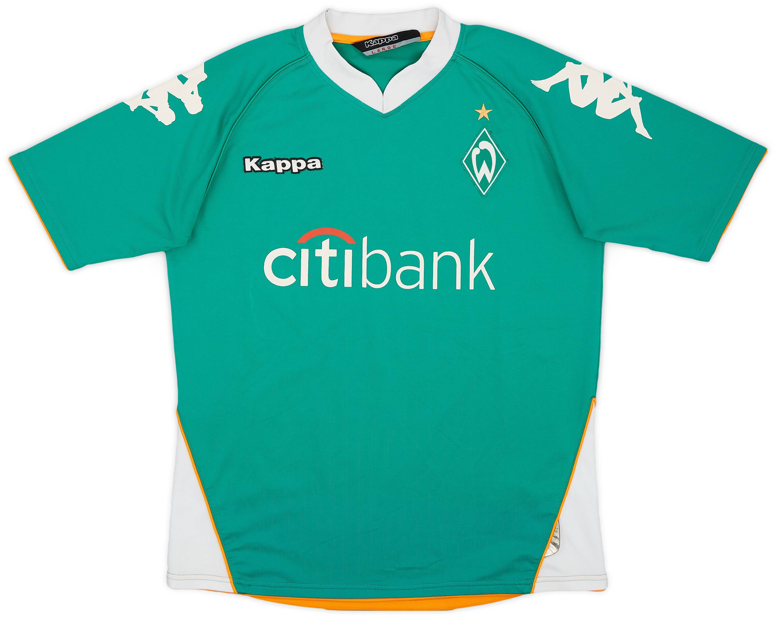 2007-08 Werder Bremen Home Shirt - 6/10 - (L)