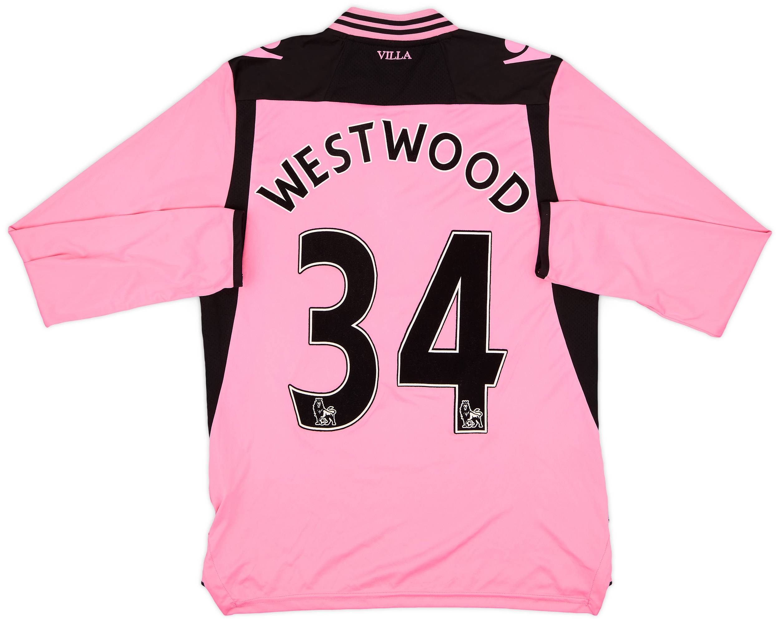 2013-14 Aston Villa GK Shirt Westwood #34 - 7/10 - (S)