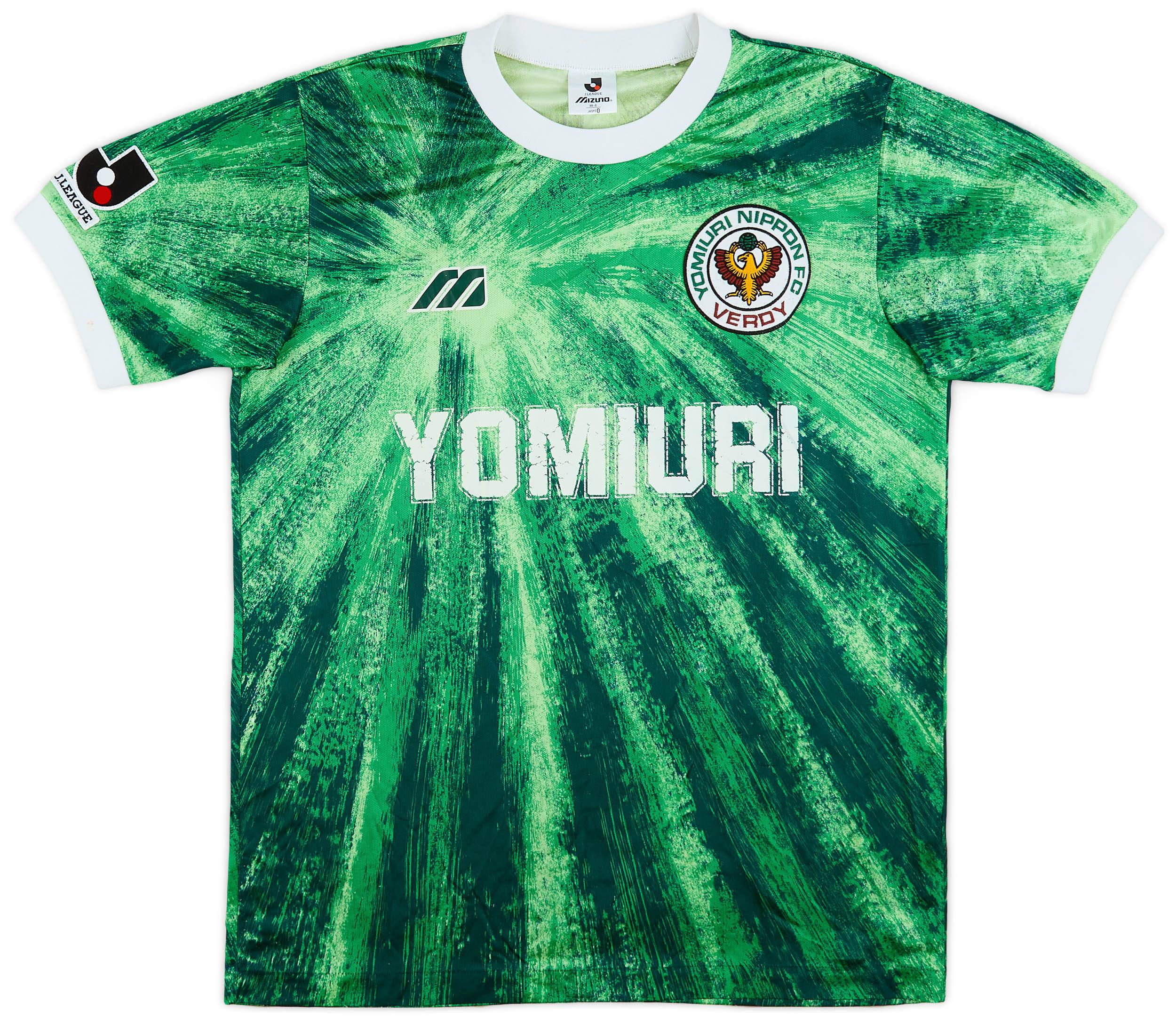 【大特価!!】 Home Kawasaki Verdy 1993-95 Shirt (L) - 6/10 - ウェア