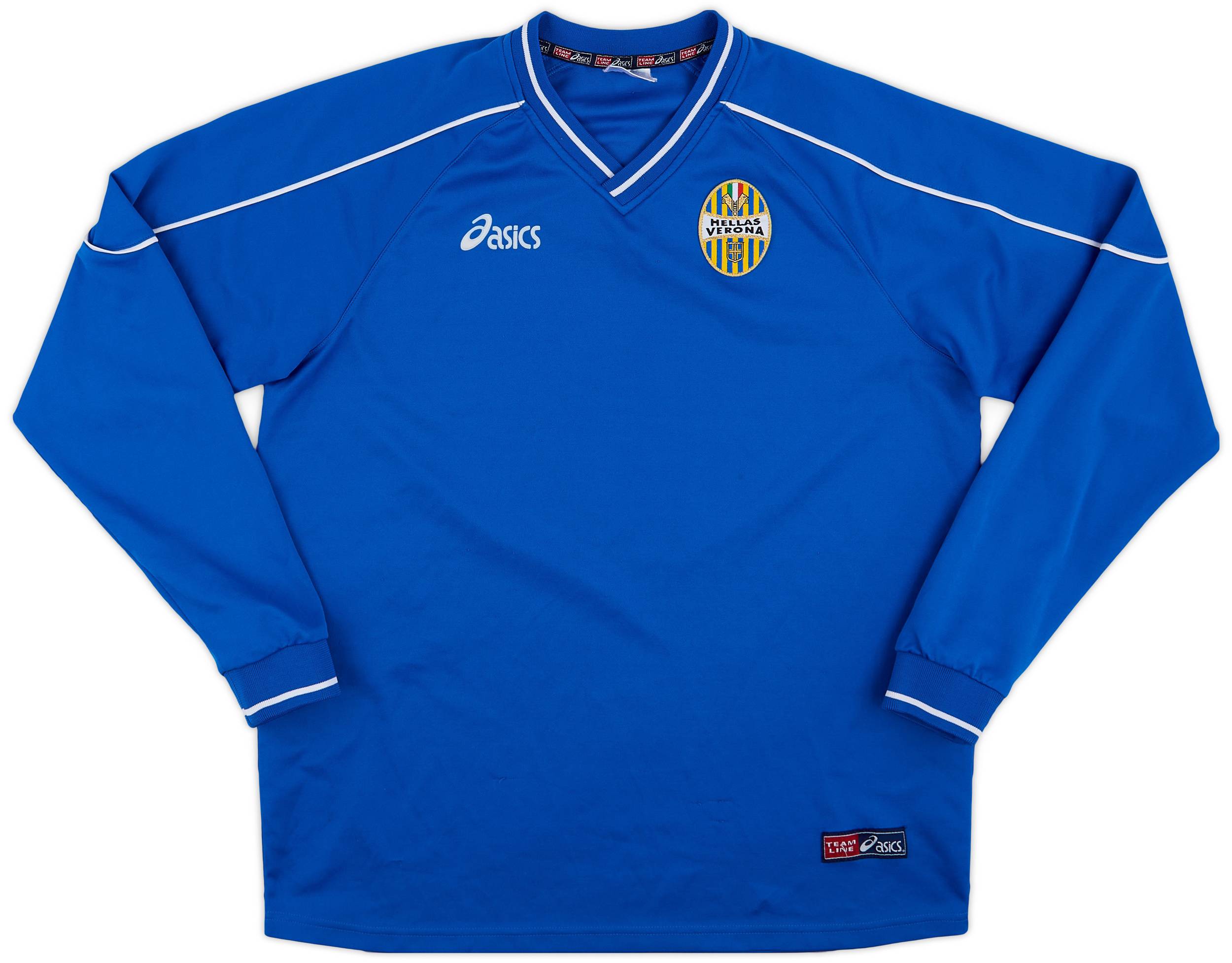 2006-07 Hellas Verona Asics Training L/S Shirt - 8/10 - (XL)