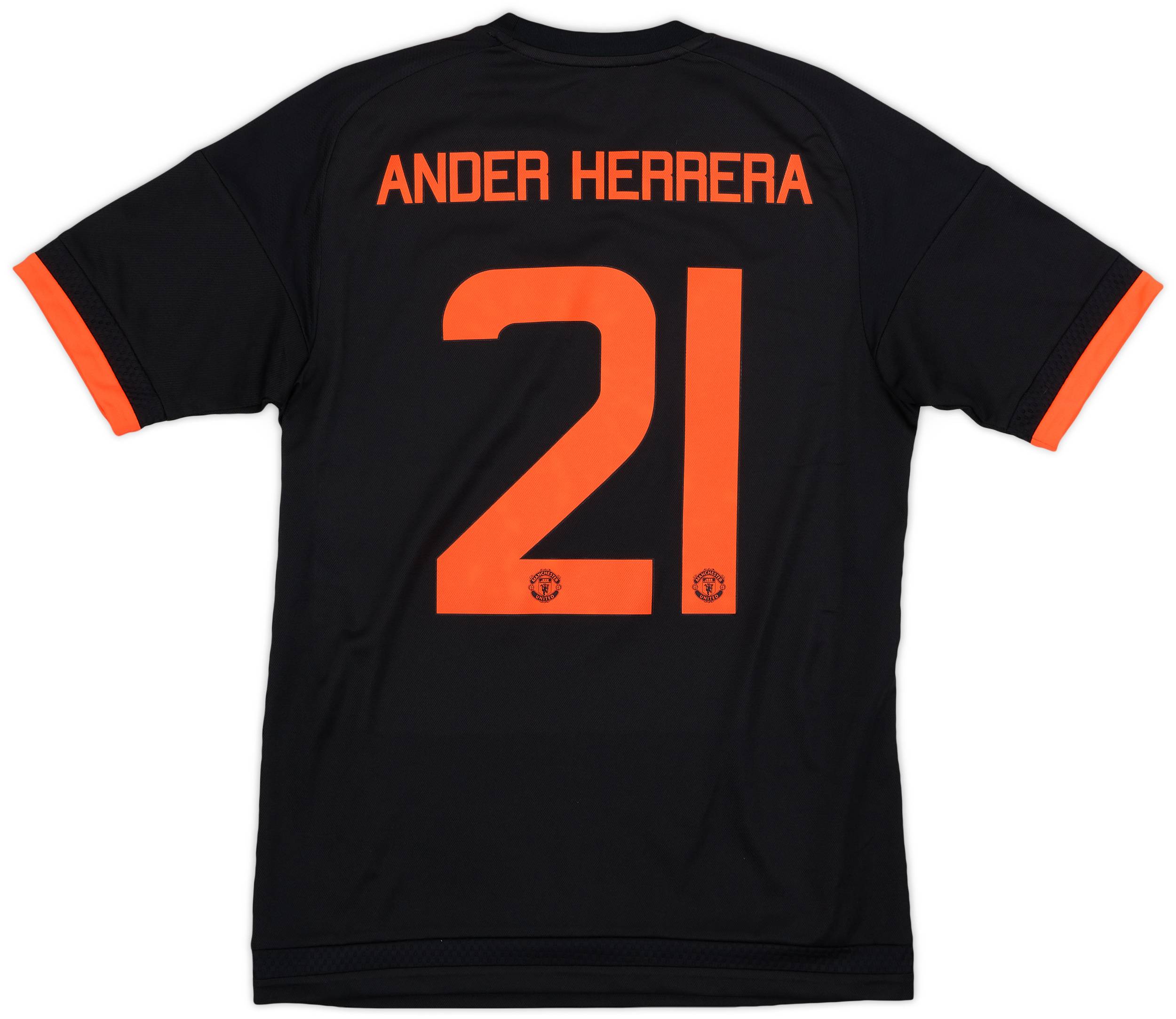 2015-16 Manchester United Third Shirt Ander Herrera #21 - 6/10 - (S)