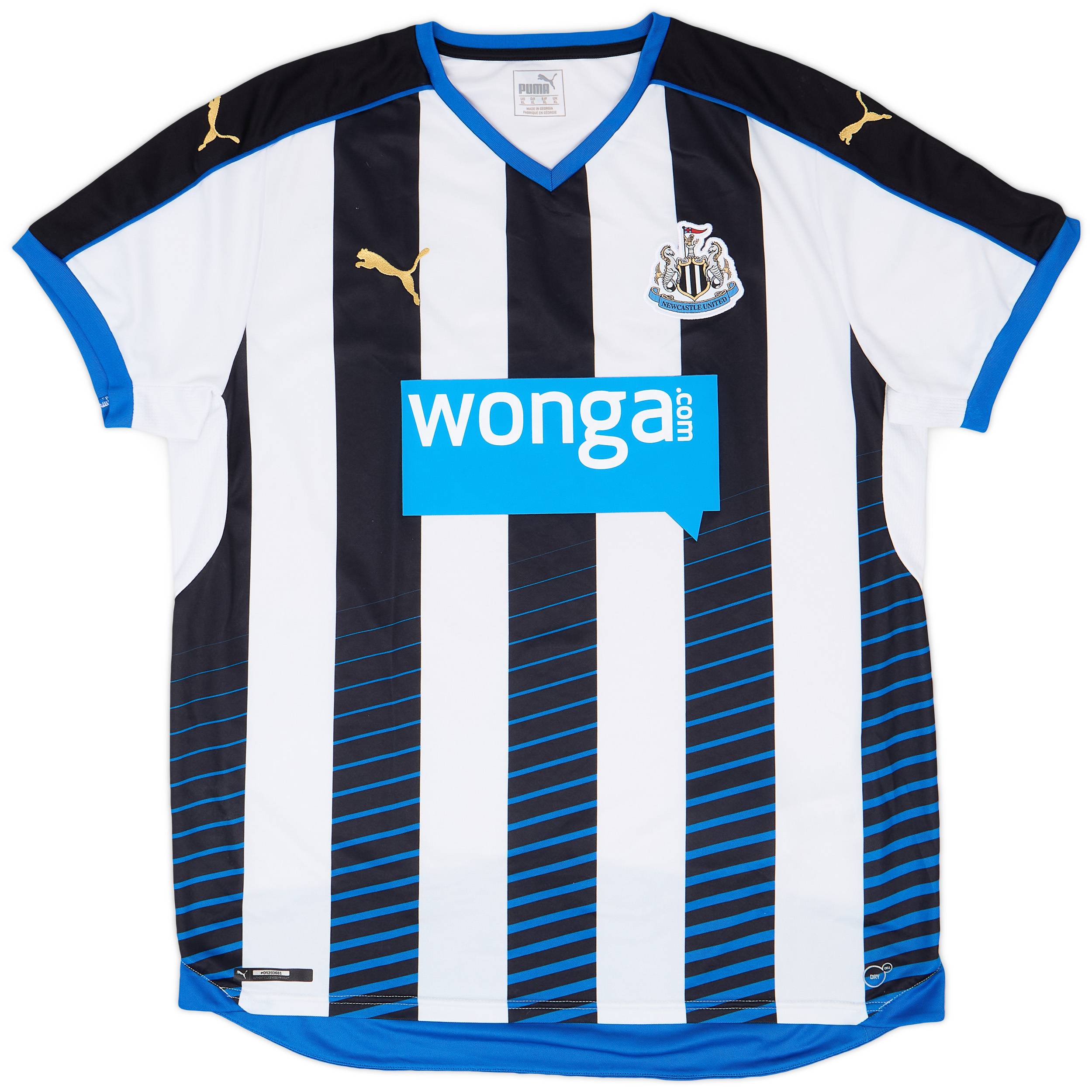 2015-16 Newcastle Home Shirt - 7/10 - (XL)