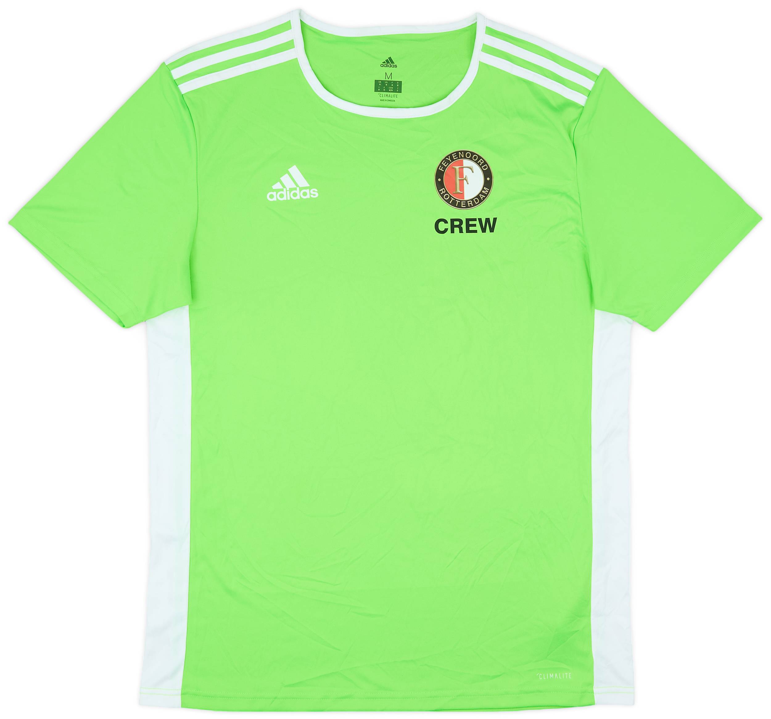 2018-19 Feyenoord adidas Staff Issue Training Shirt Crew - 9/10 - (M)
