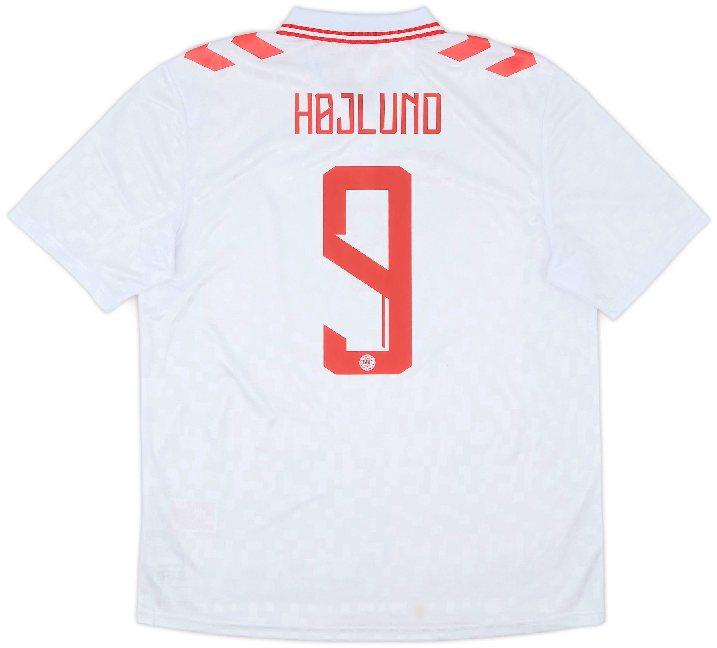 2024 Denmark Away Shirt Hojlund #9 - 10/10 - (L)