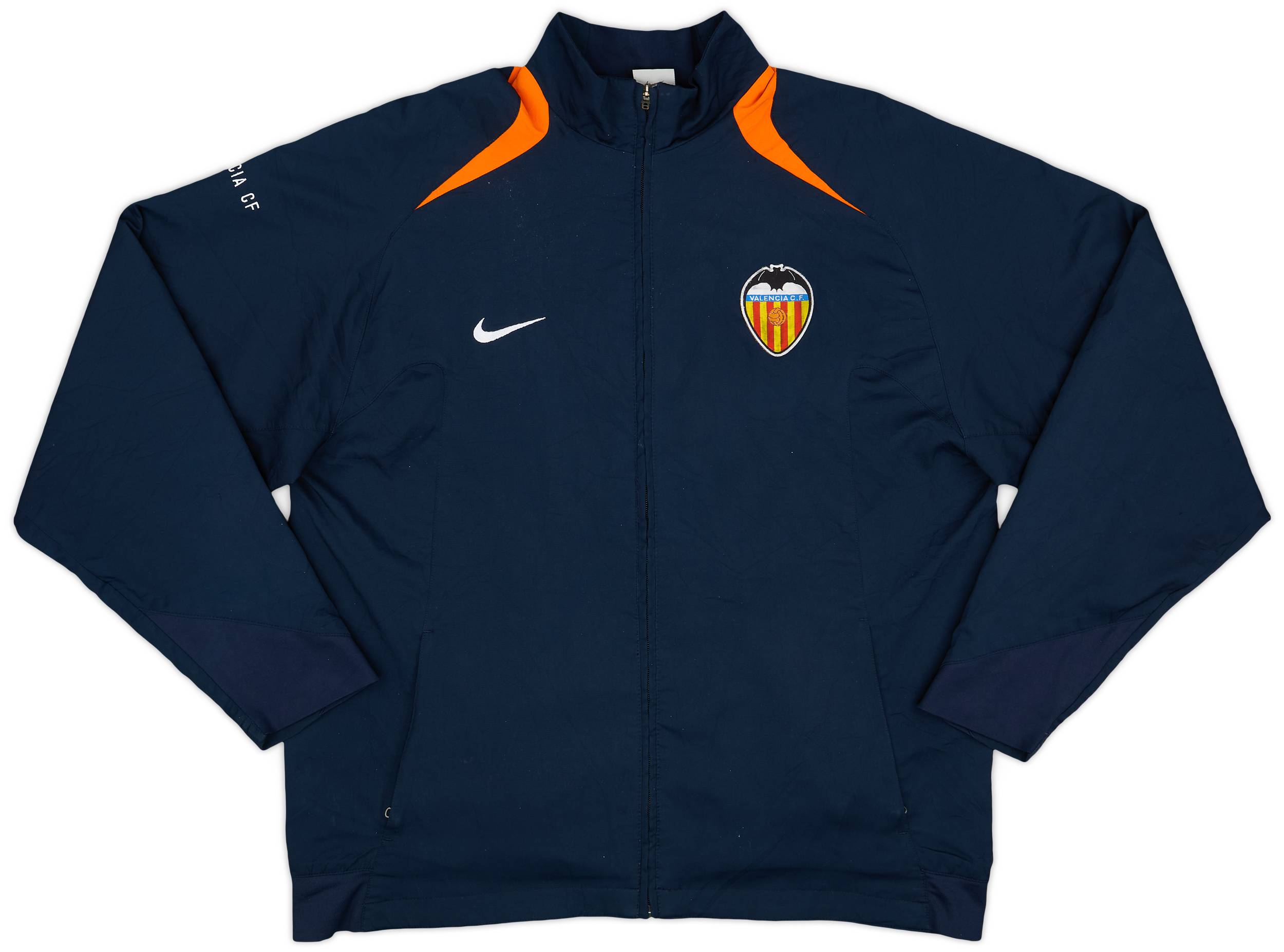 Valencia C.F. Nike ウィンドブレーカー トラックジャケット L 2006-07 Valencia Nike Track Jacket - 7/10 - (XL)