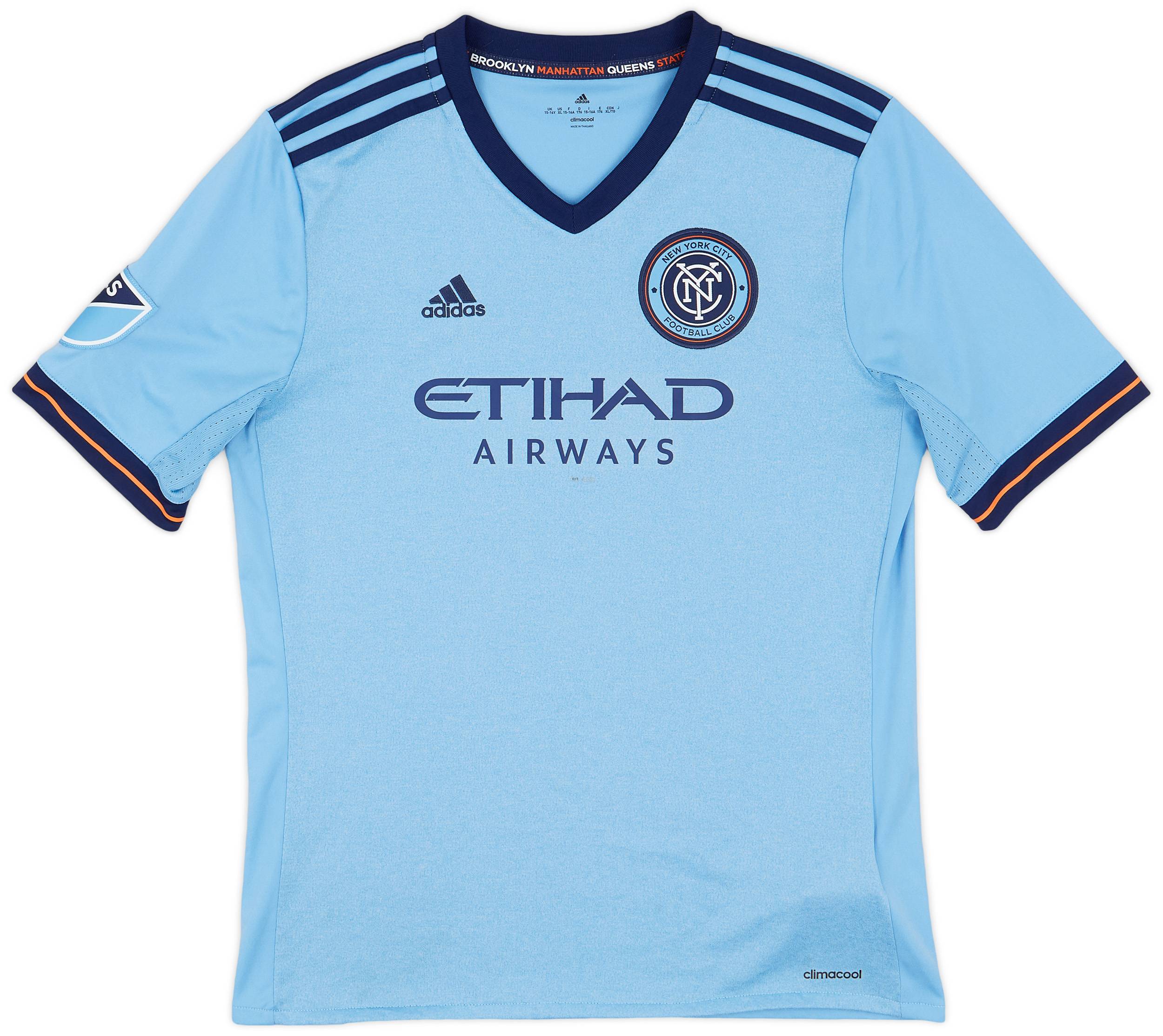 2017 18 New York City Home Shirt 7 10 XL.Boys