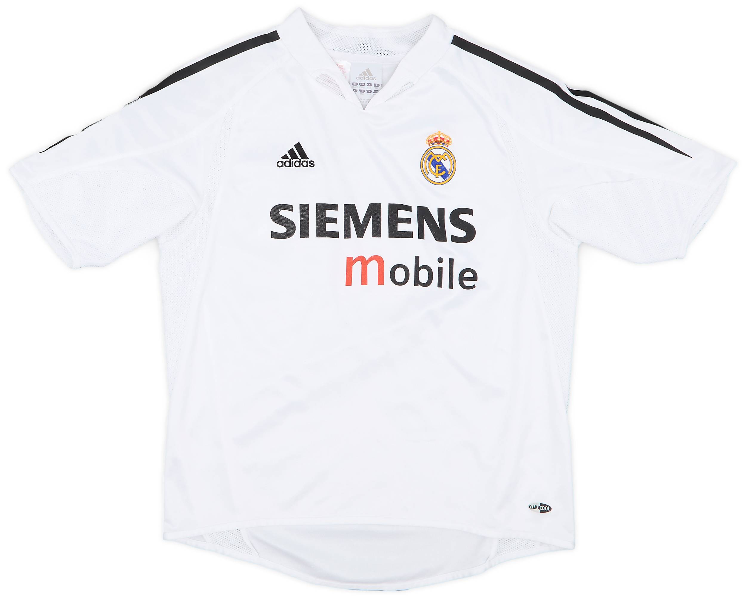 2004-05 Real Madrid Home Shirt - 7/10 - (M.Boys)