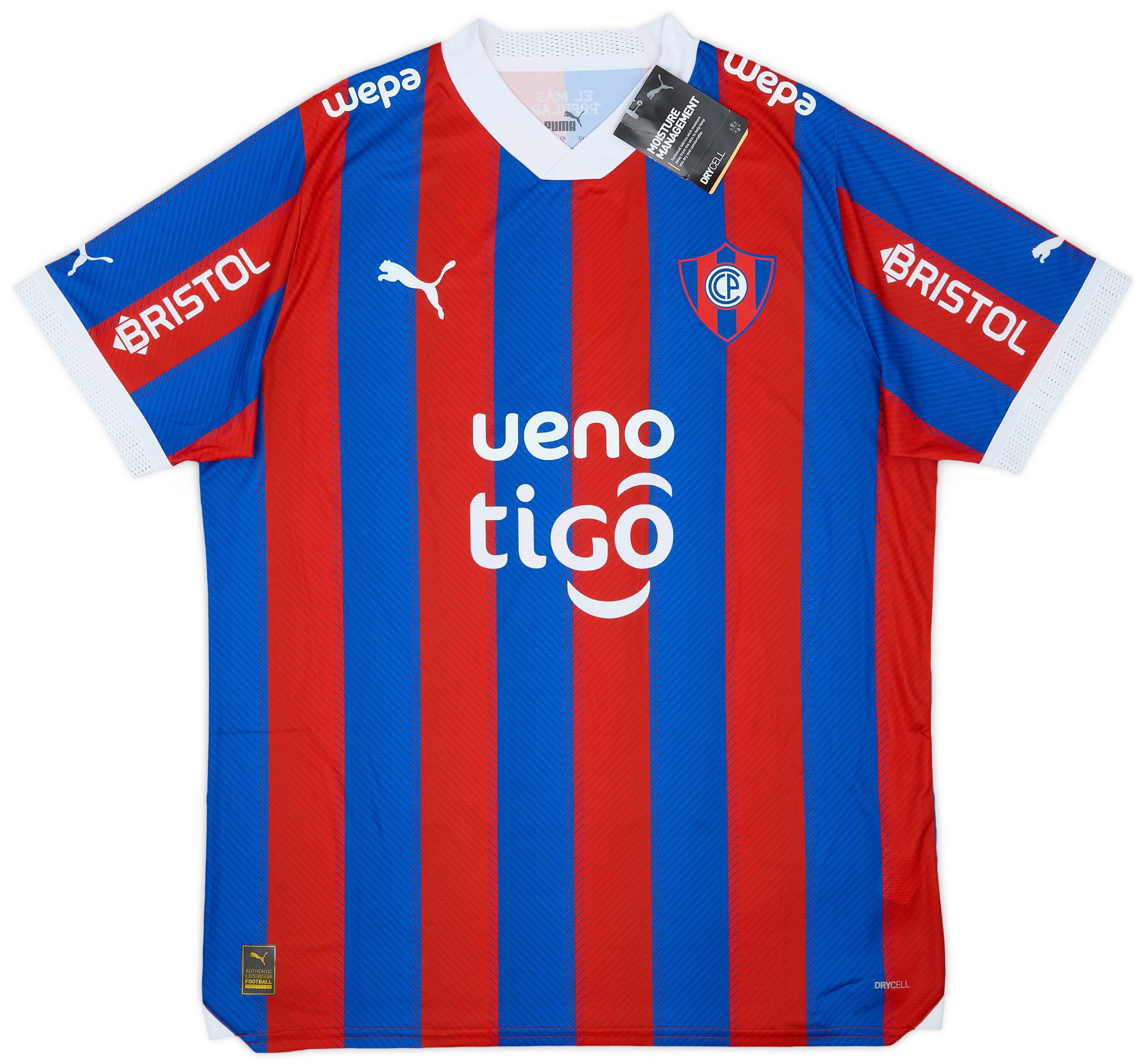 2024 Cerro Porteno Authentic Home Shirt (L)