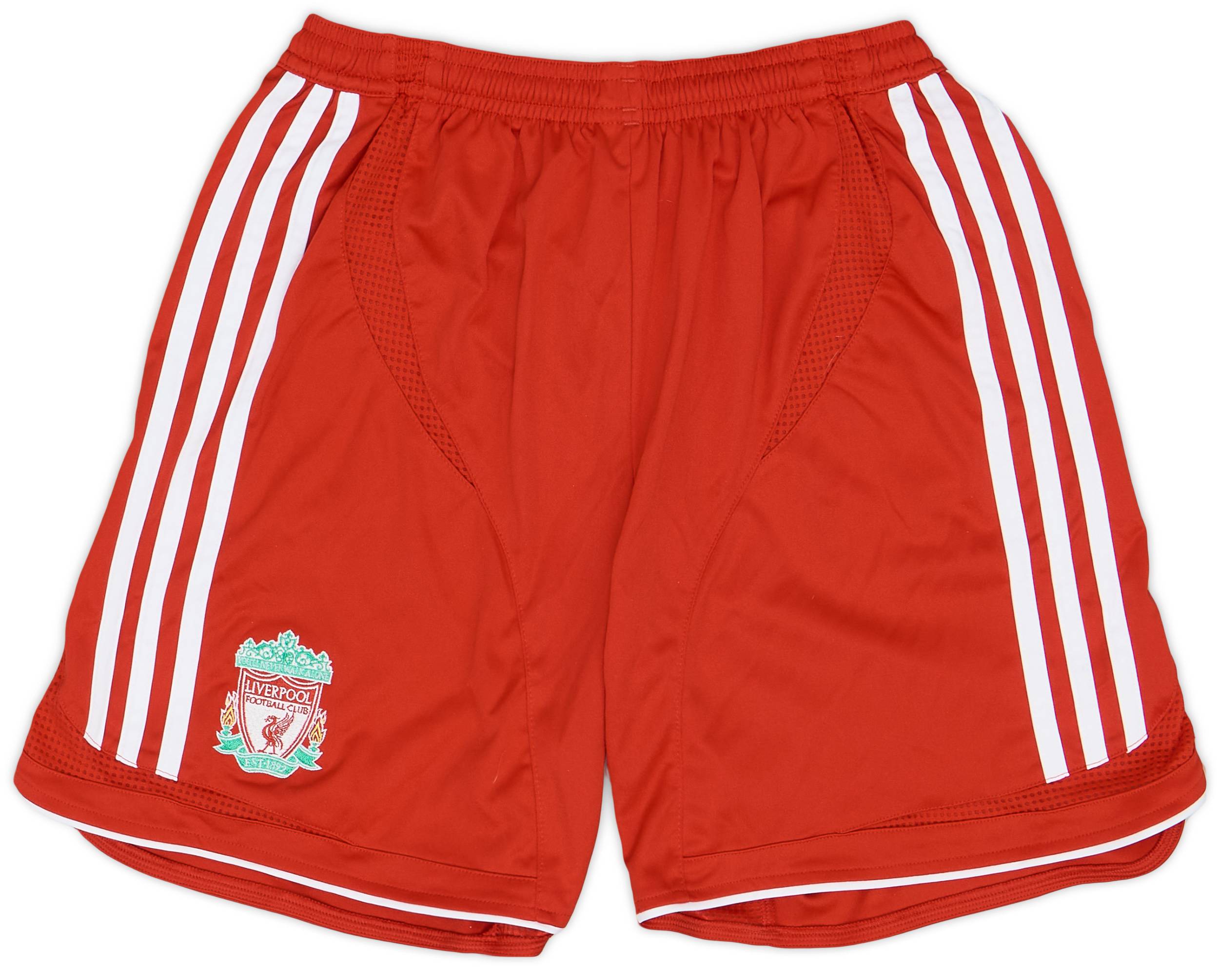 2006-08 Liverpool Home Shorts - 9/10 - (S)