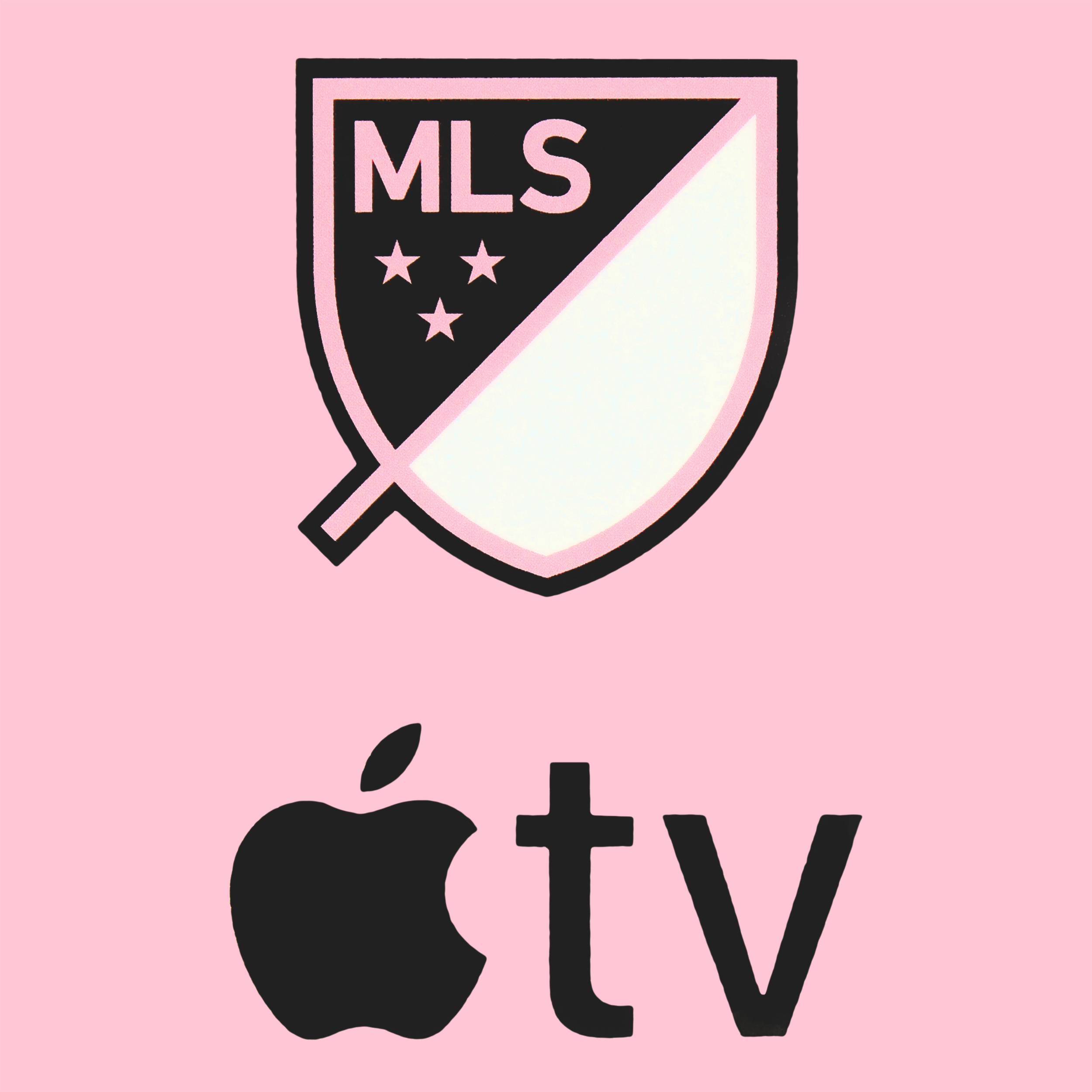 2023-25 Inter Miami Home MLS & Apple TV Player Issue Sleeve Sponsor