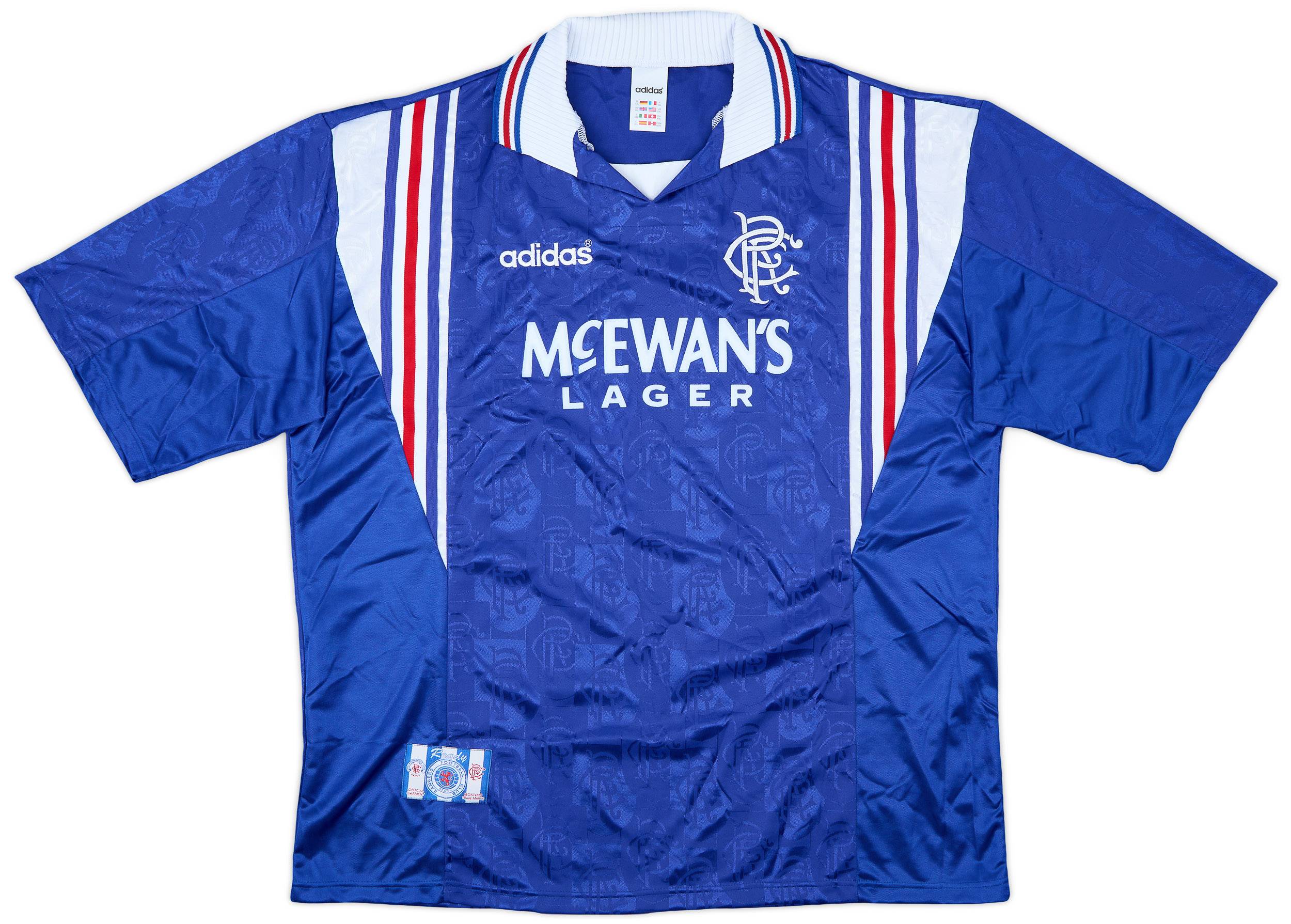 1996-97 Rangers Home Shirt - 9/10 - (XXL)