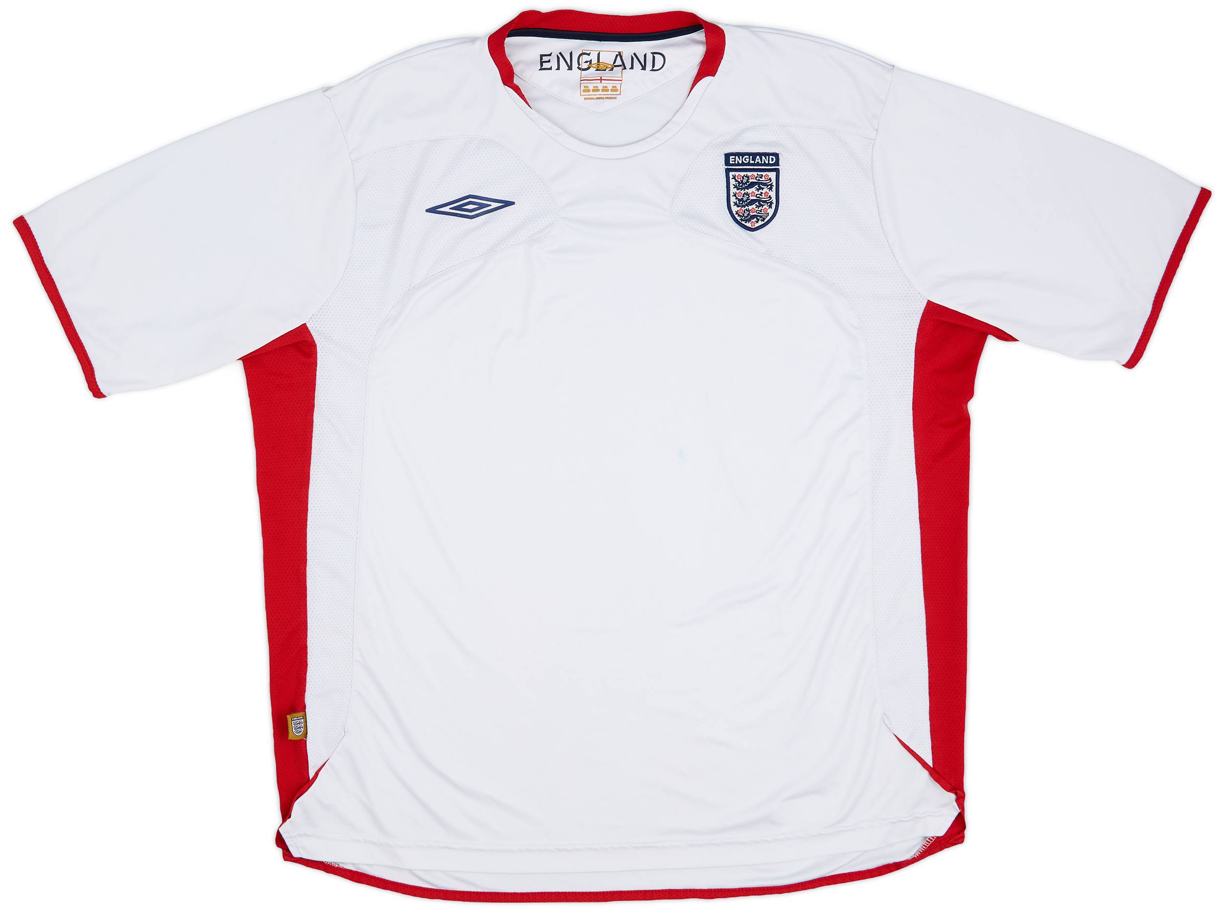 2005-06 England Umbro Training Shirt - 6/10 - (XXL)