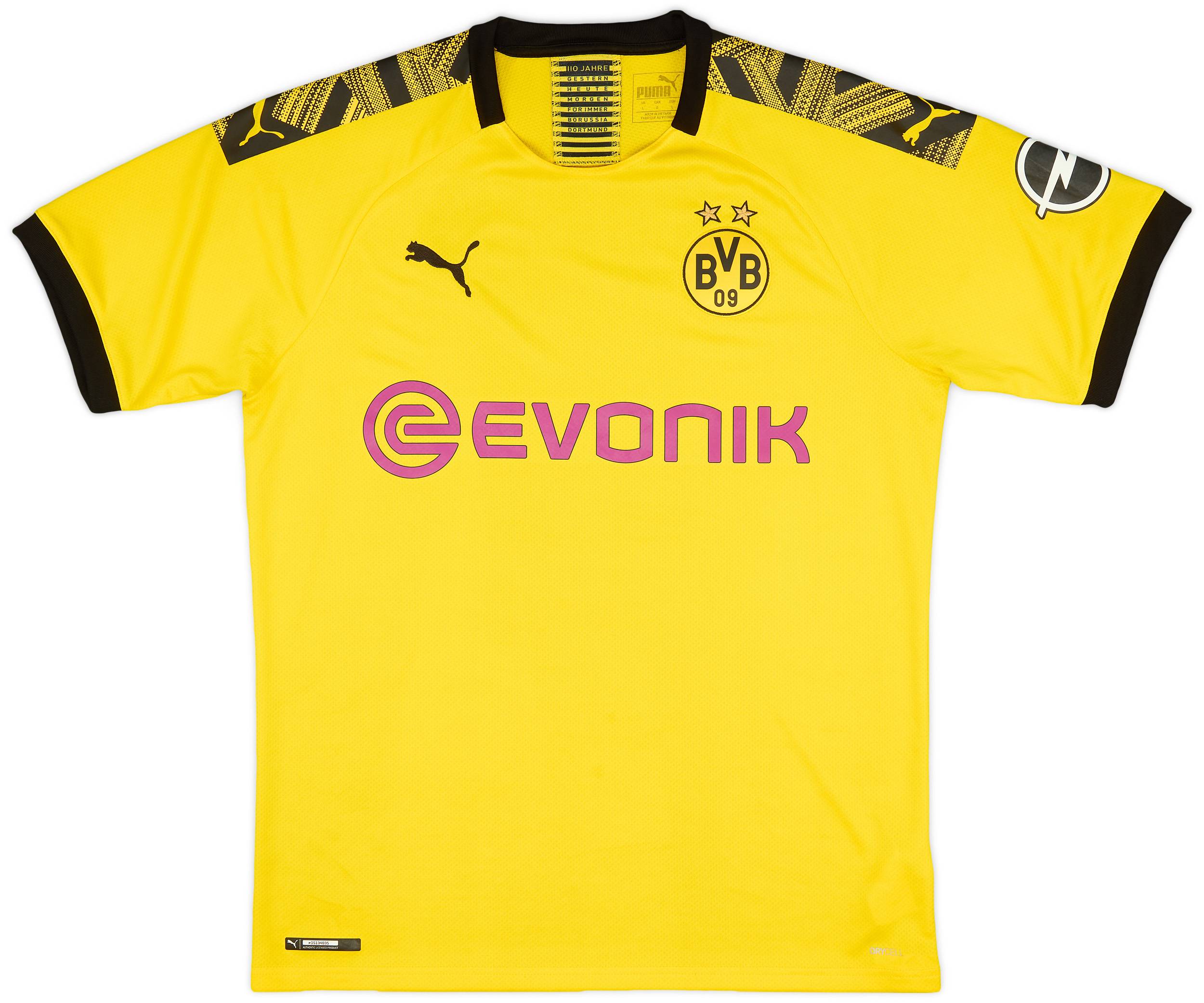 2019-20 Borussia Dortmund Home Shirt - 8/10 - (L)