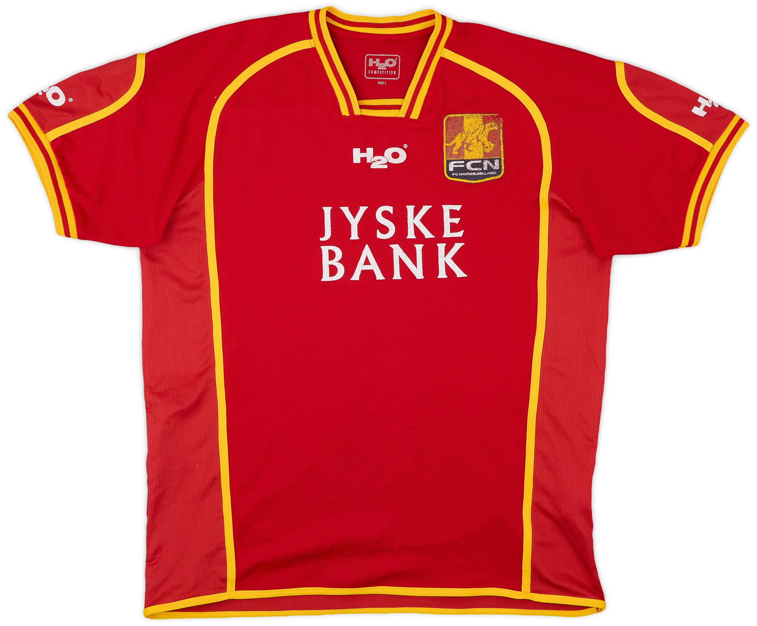 2006-08 FC Nordsjaelland Signed Home Shirt - 7/10 - (L)