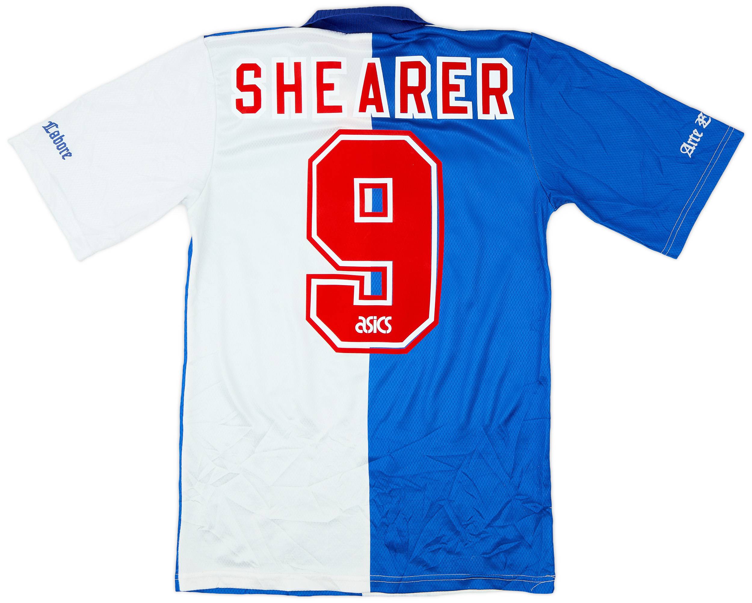 1994-95 Blackburn Home Shirt Shearer #9 - 8/10 - (S)