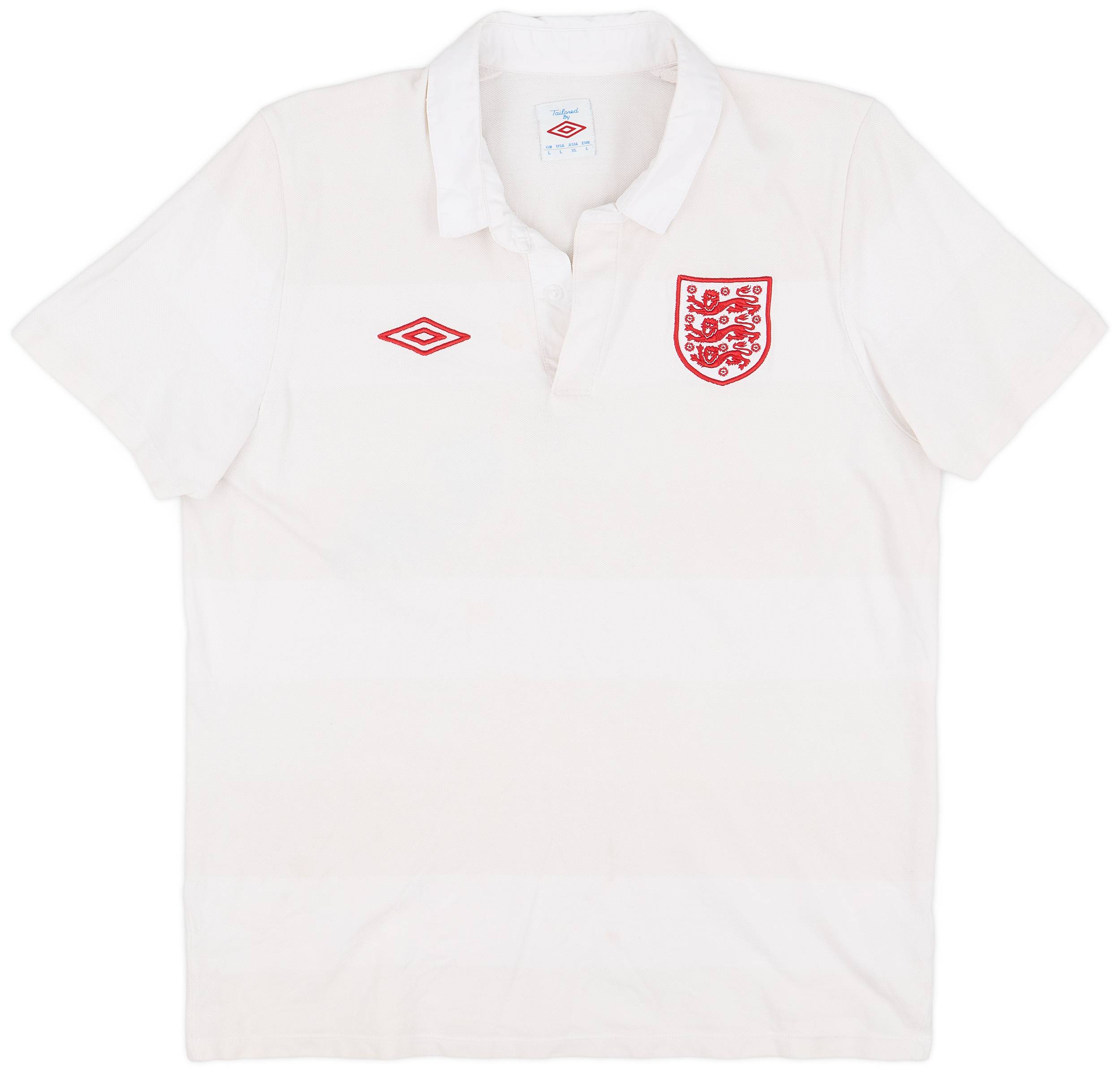 2012-13 England Umbro Polo Shirt - 7/10 - (L)