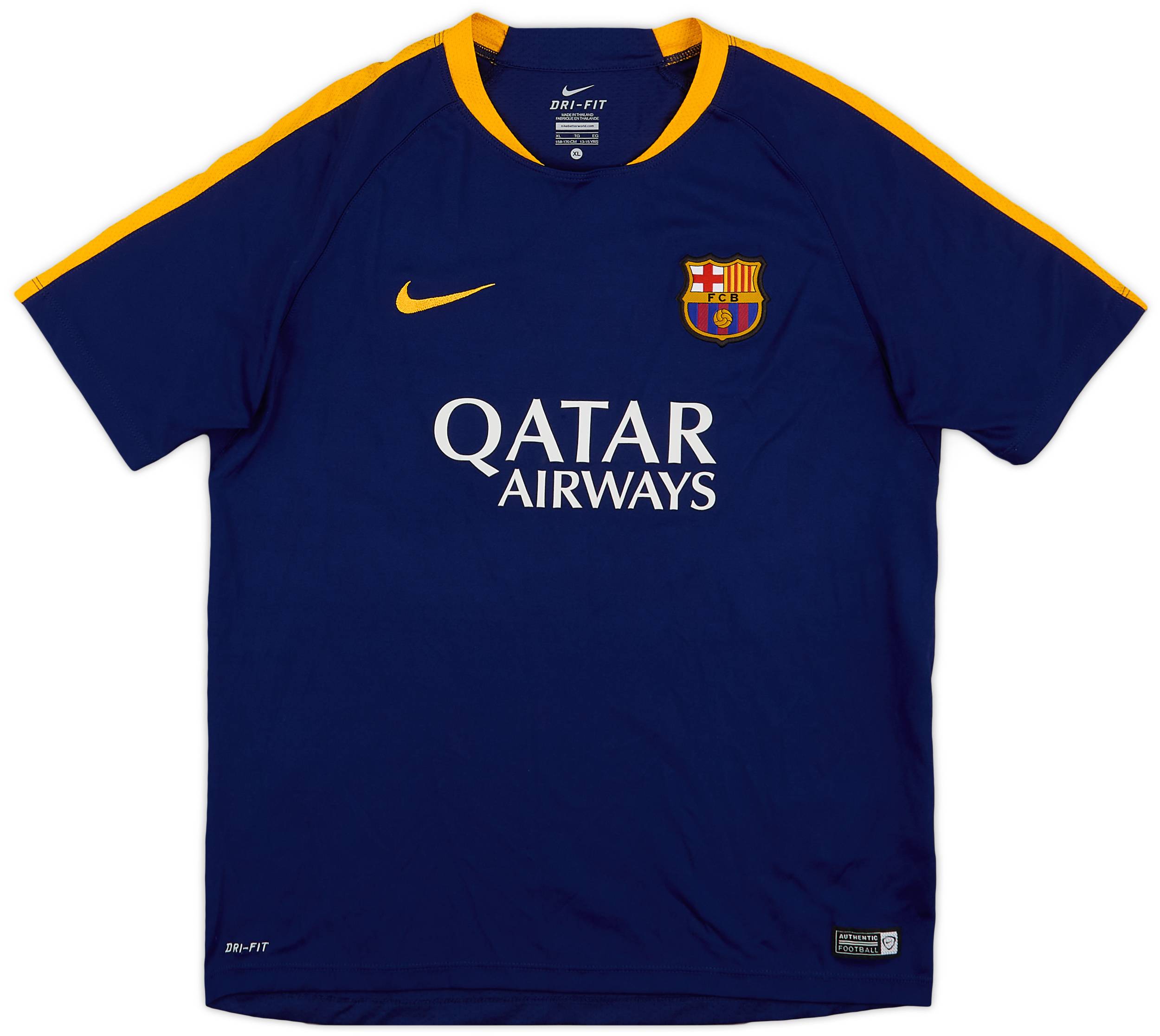 2015-16 Barcelona Nike Training Shirt - 9/10 - (XL.Boys)