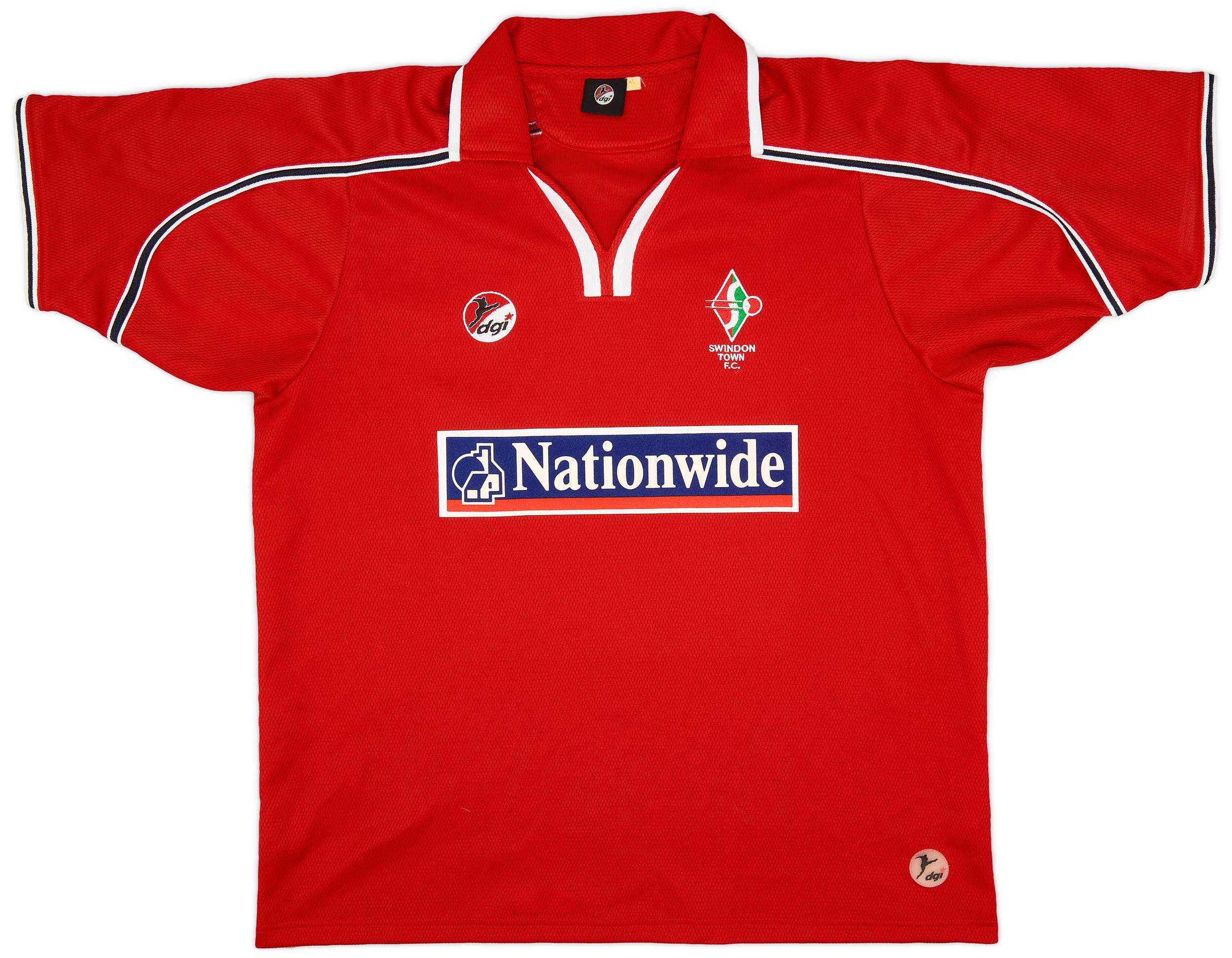 2002-03 Swindon Town Home Shirt - 9/10 - (XL)