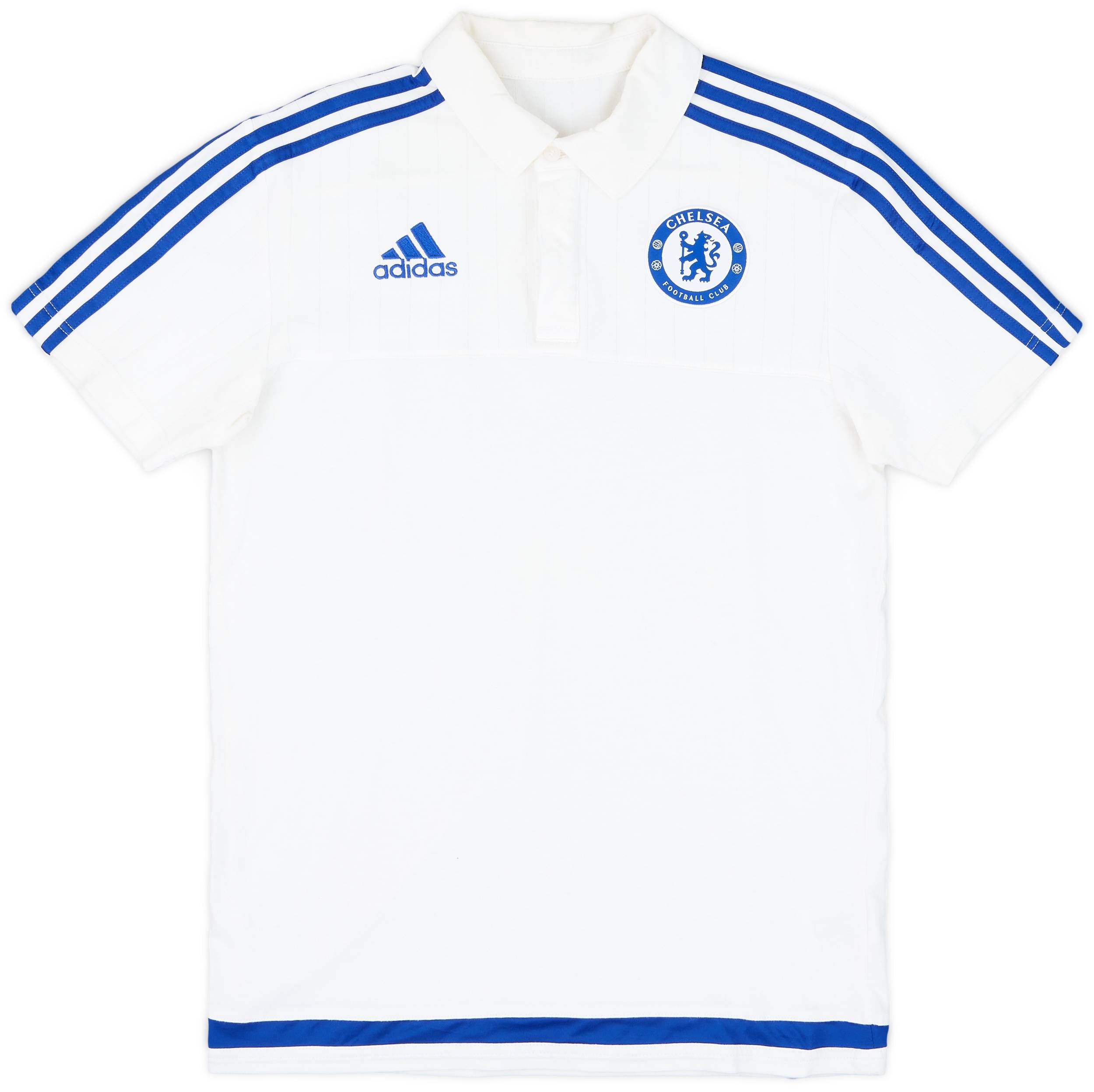 2015-16 Chelsea adidas Polo Shirt - 7/10 - (S)