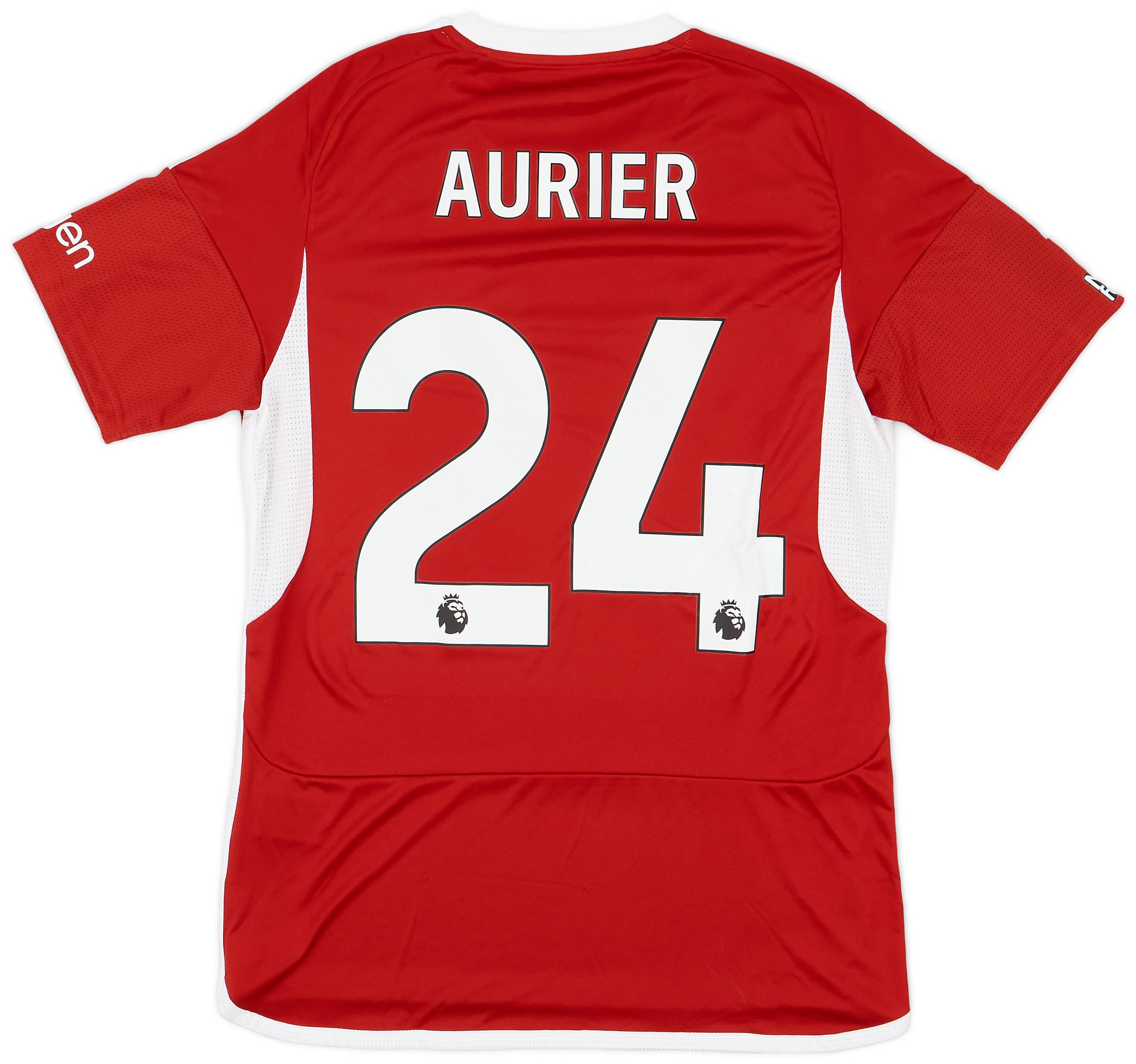 2023-24 Nottingham Forest Match Issue Home Shirt Aurier #24