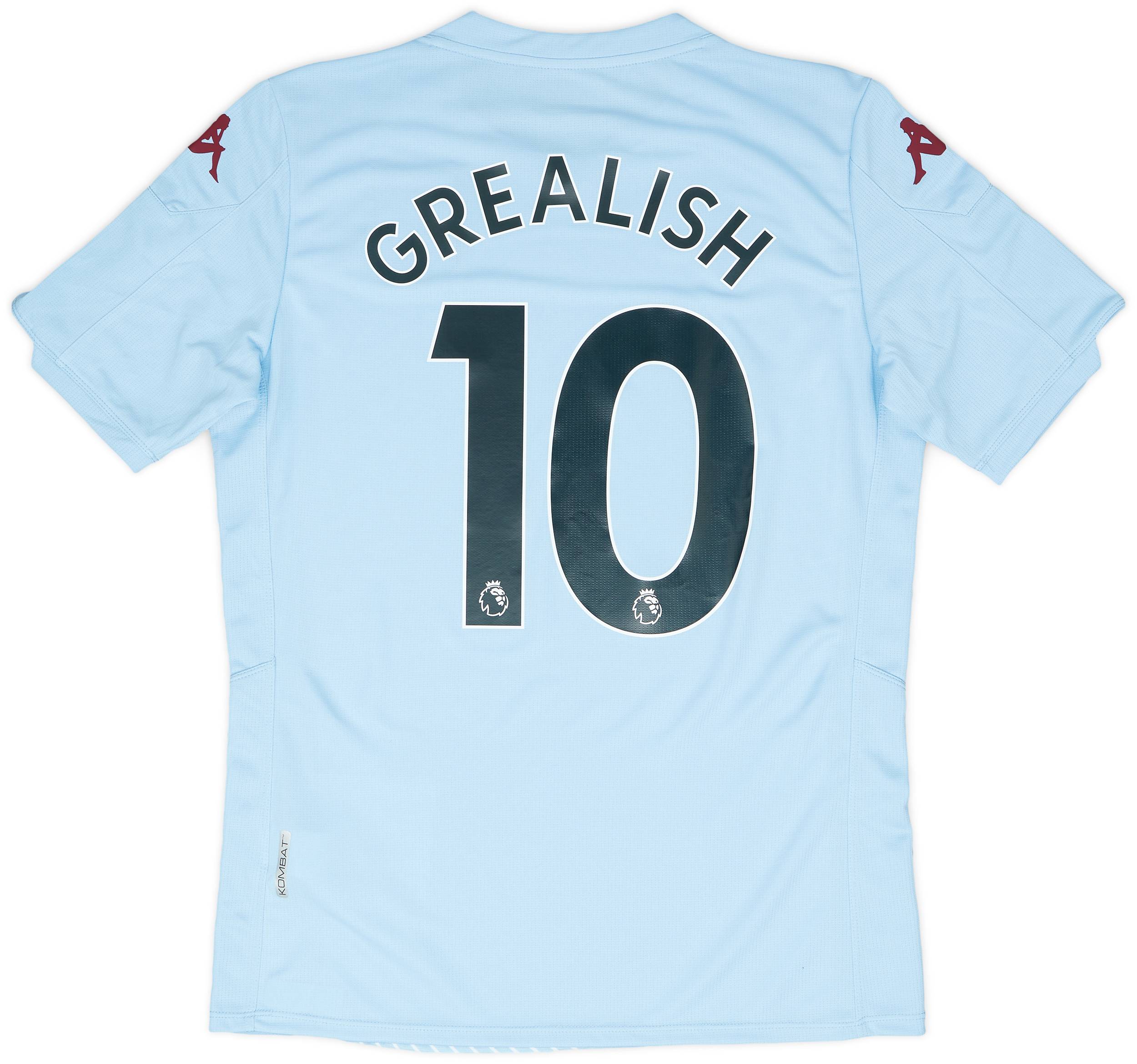 2019-20 Aston Villa Away Shirt Grealish #10 - 8/10 - (M)