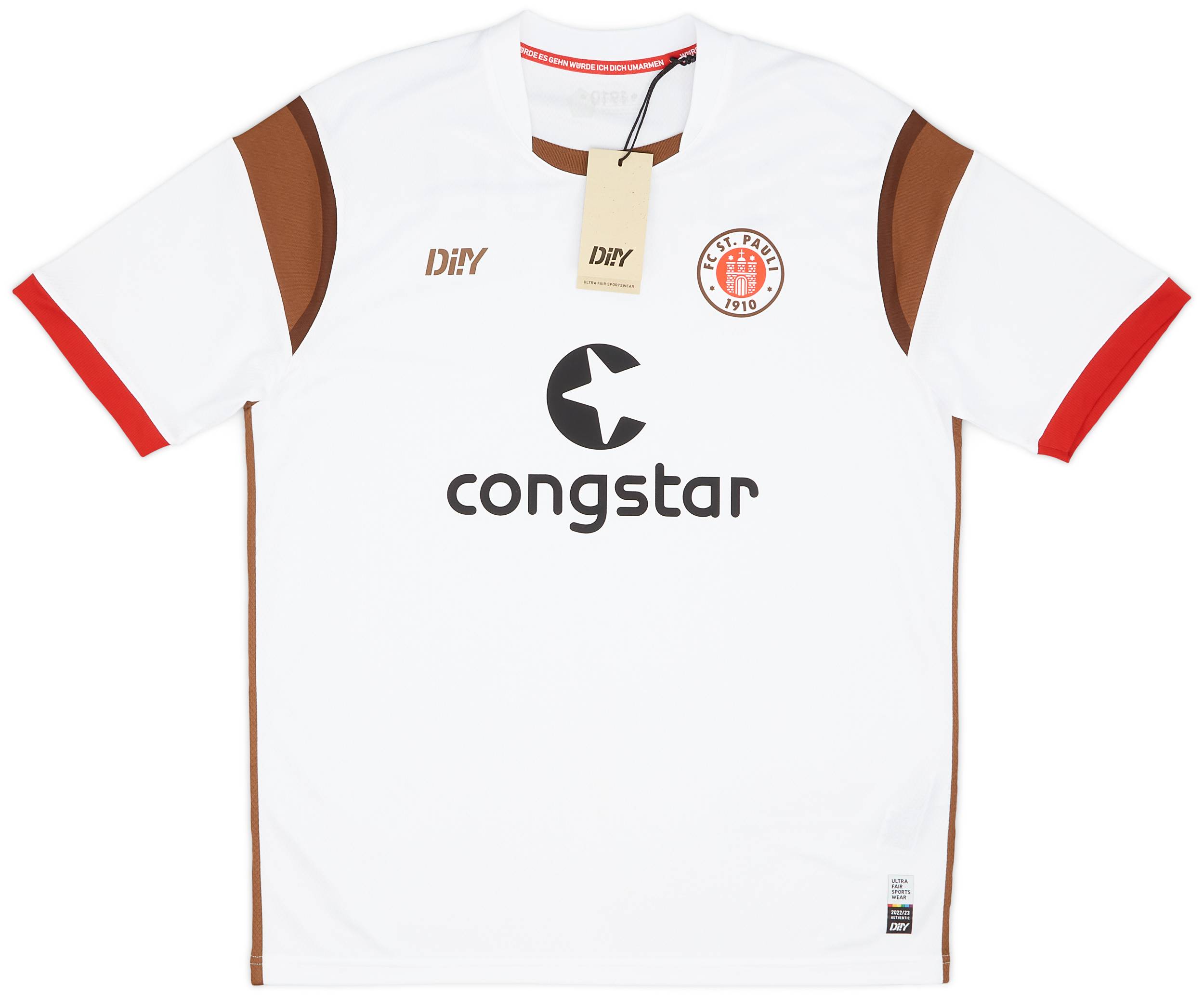 2022 23 St Pauli Away Shirt