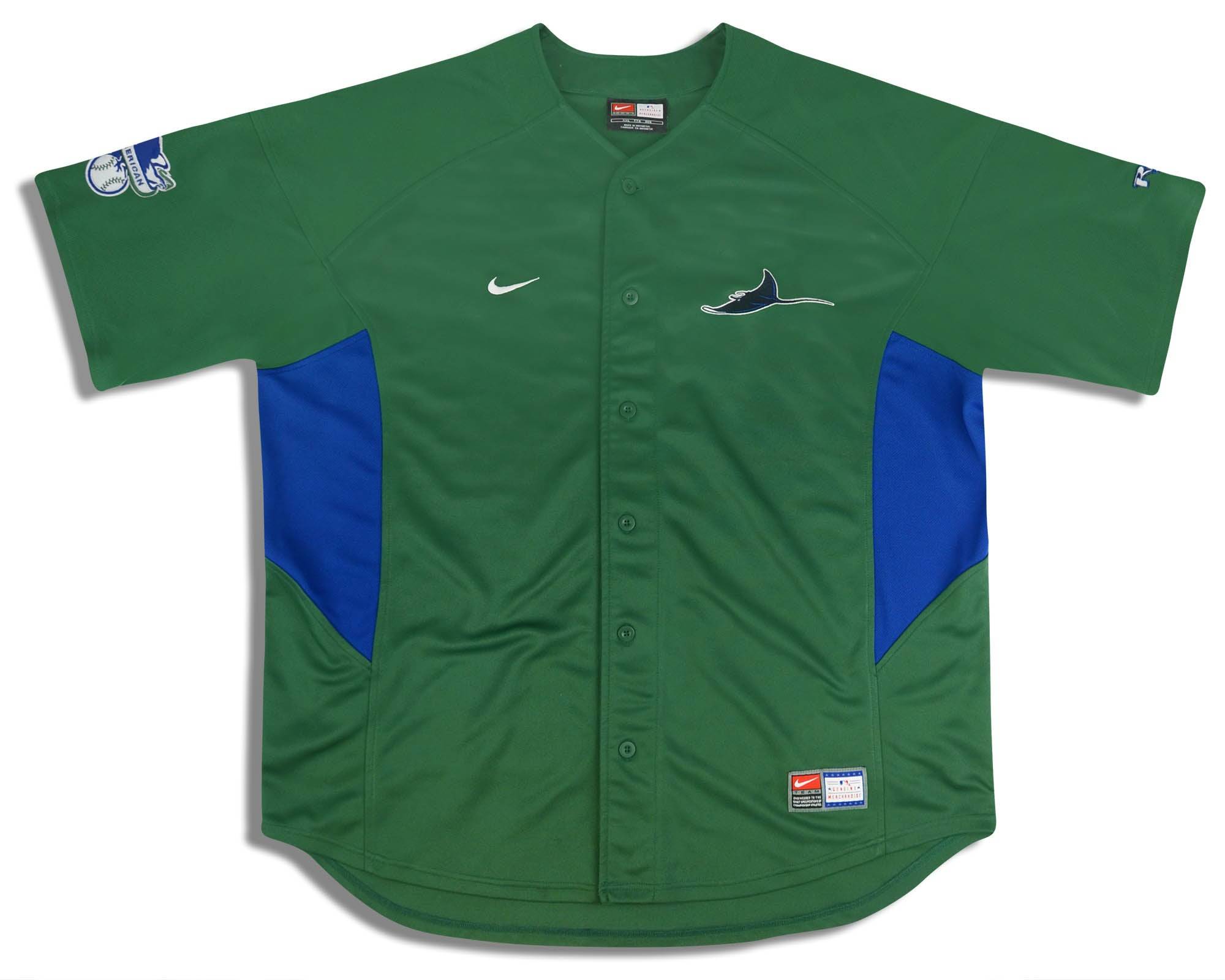 2001 04 Tampa Bay Devil Rays Nike Jersey Alternate XXL
