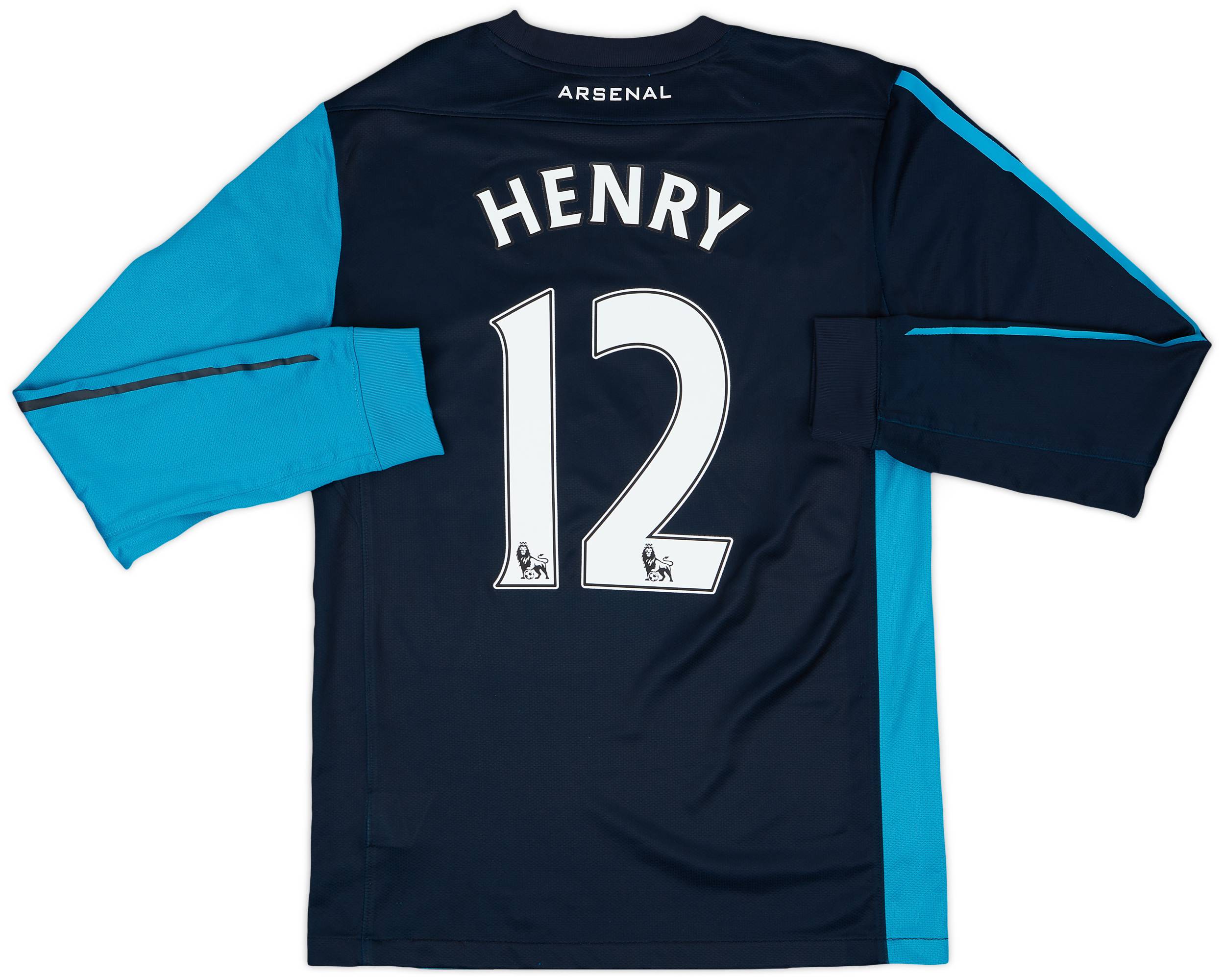 2011-12 Arsenal Away L/S Shirt Henry #12 - 8/10 - (S)