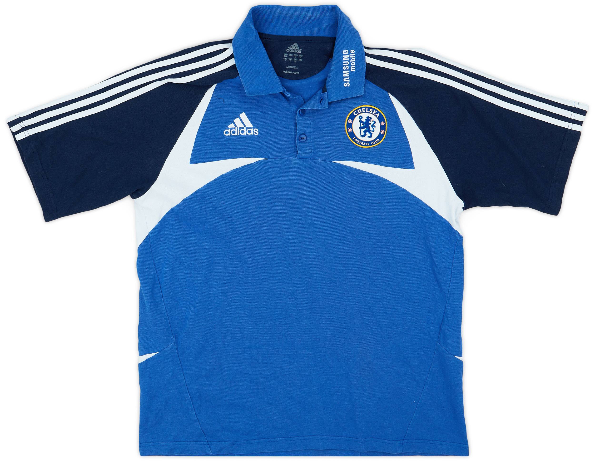 2007-08 Chelsea adidas Polo Shirt - 7/10 - (L)